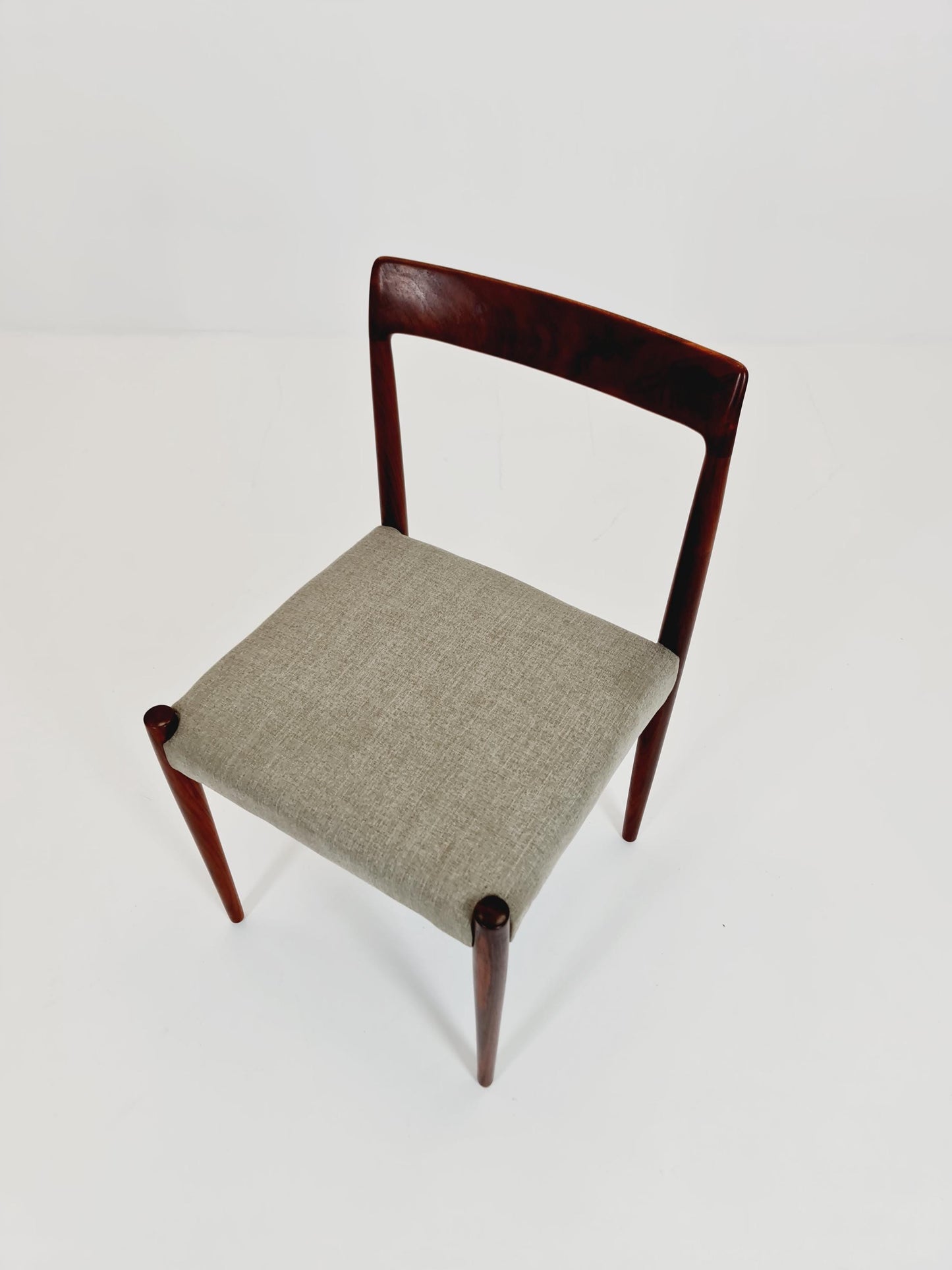 Mid Century Rosewood German chair by Lübke, 1960s