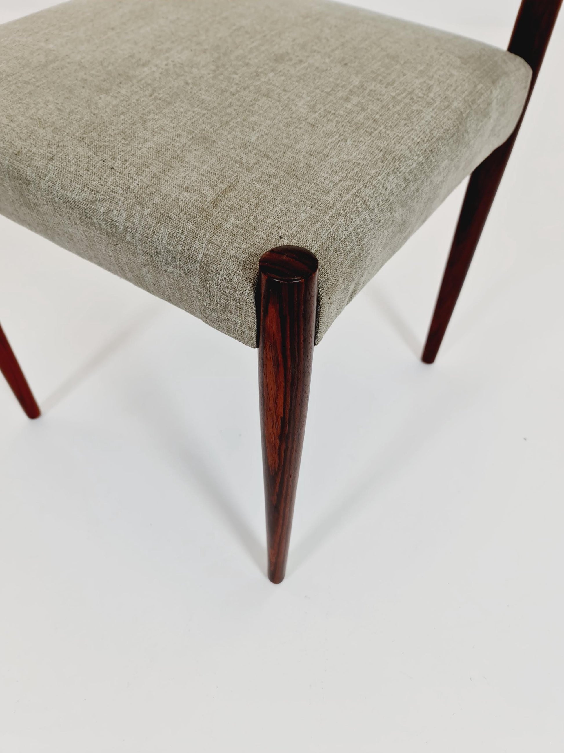 Mid Century Rosewood German chair by Lübke, 1960s