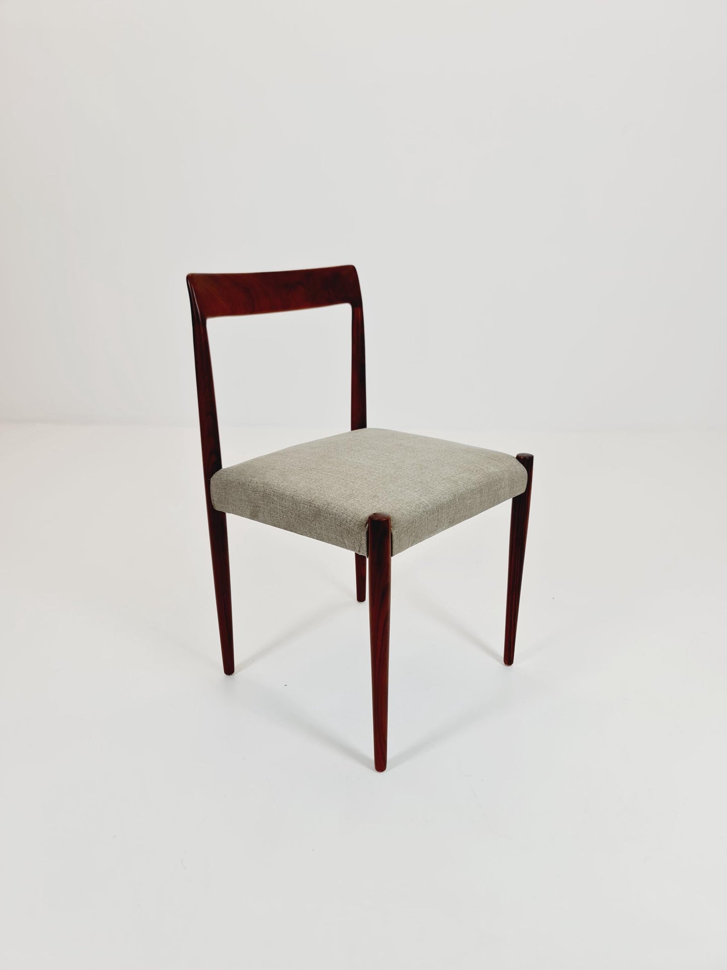 Mid Century Rosewood German chair by Lübke, 1960s