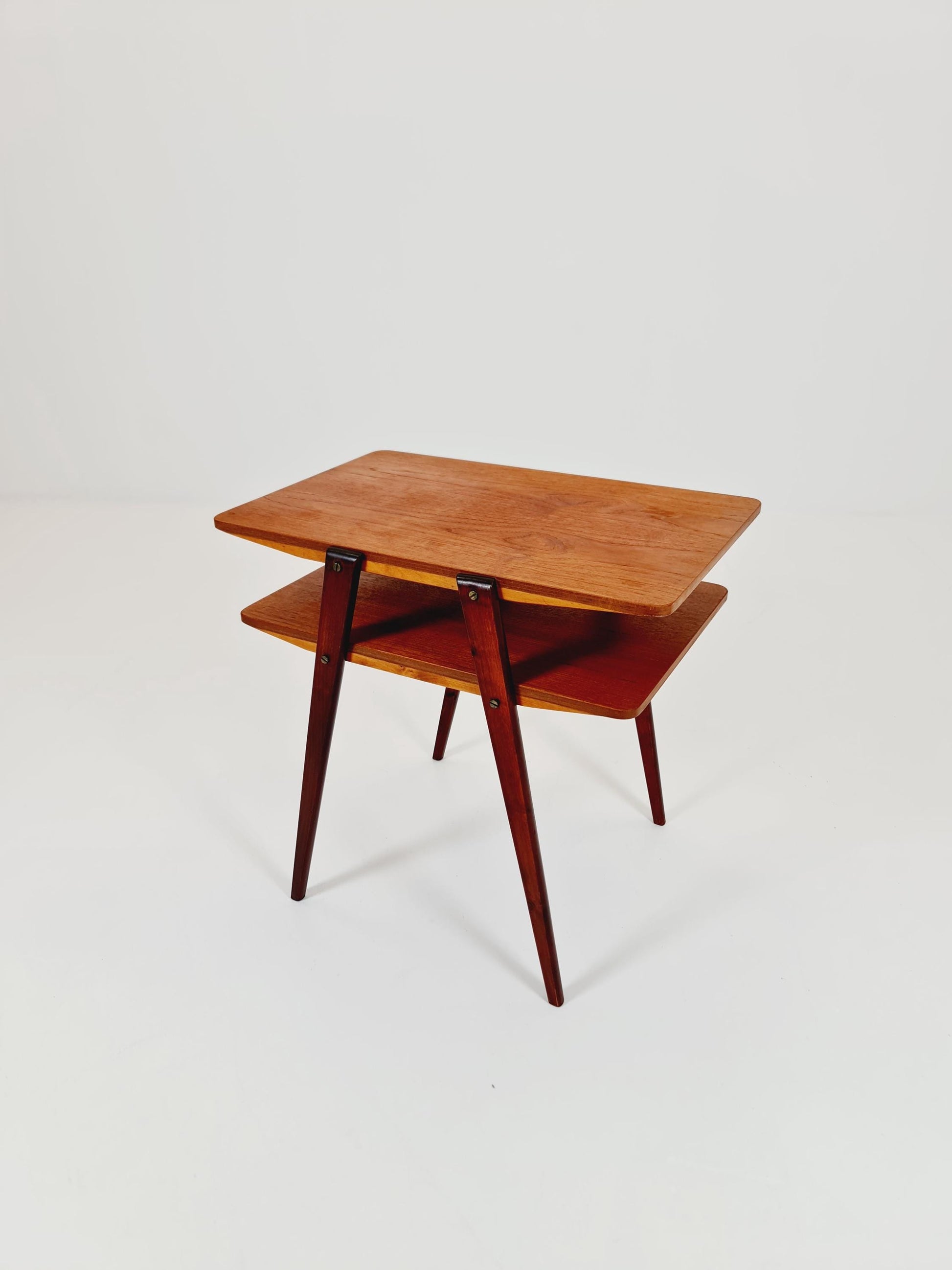 Swedish Mid century Teak nightstands, side tables by Albert’s Möbelfabrik, 1960s