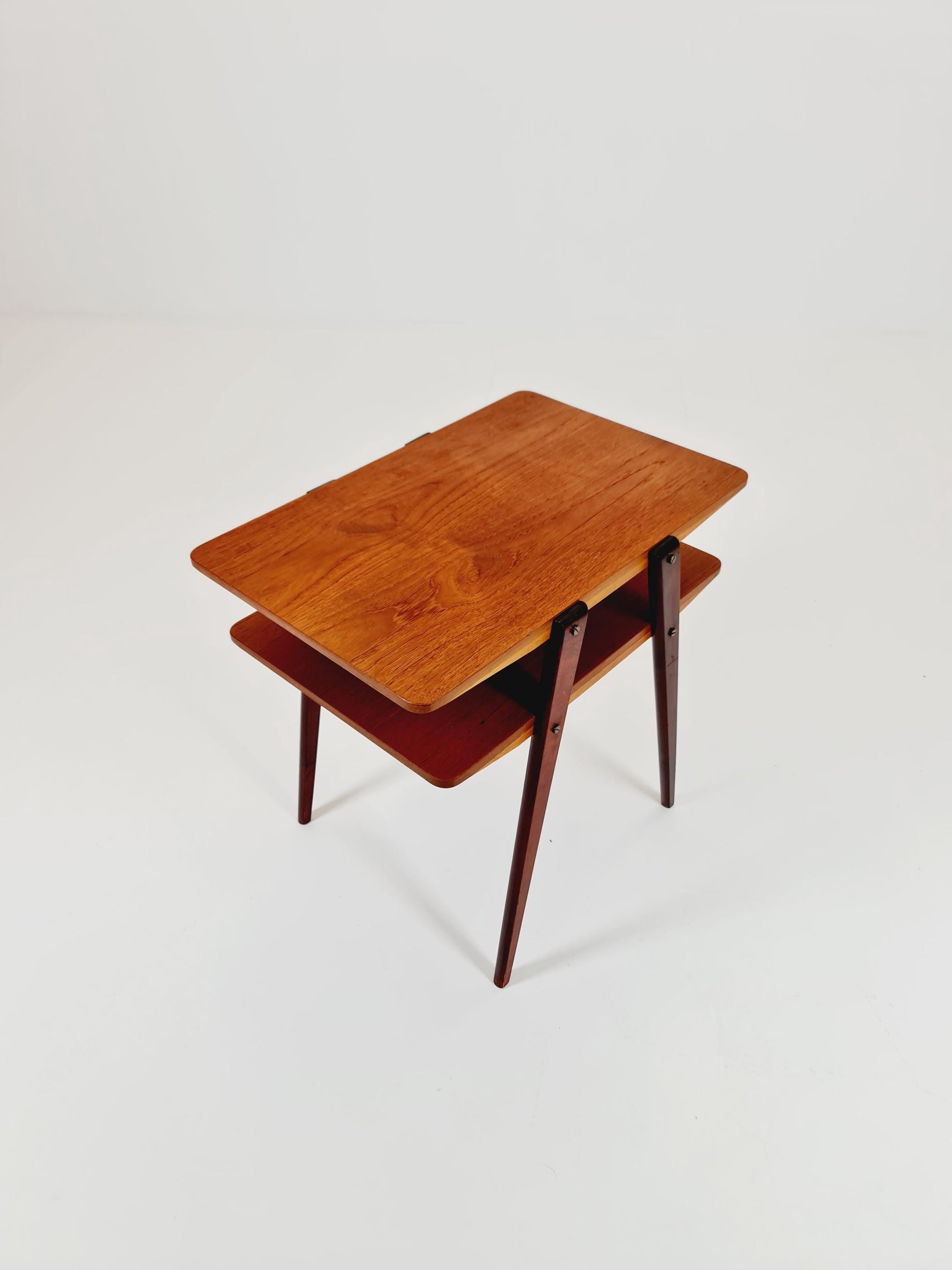 Swedish Mid century Teak nightstands, side tables by Albert’s Möbelfabrik, 1960s