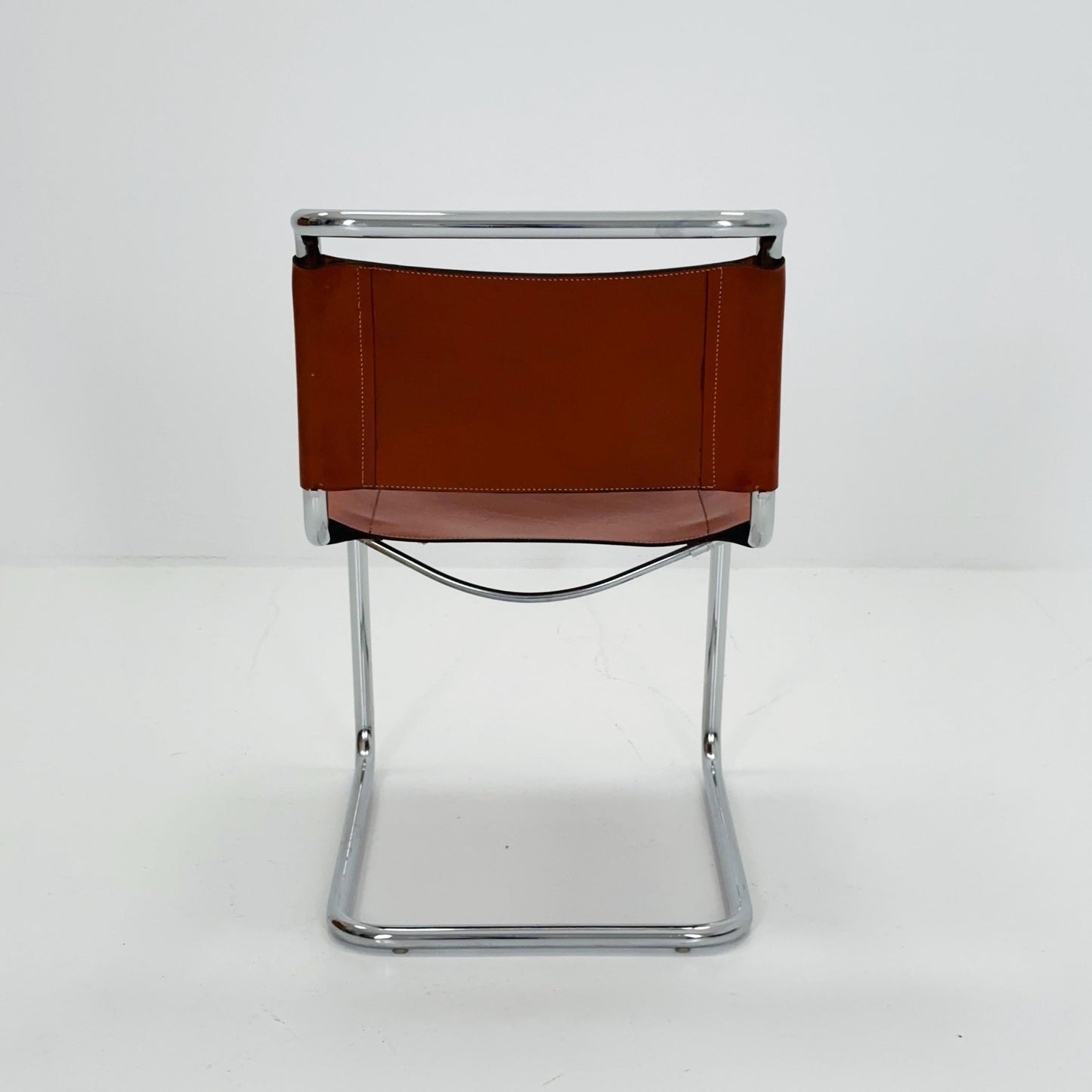 1 of 4 Mid-Century S33 Chair by Mart Stam for Fasem, 1980s Italy