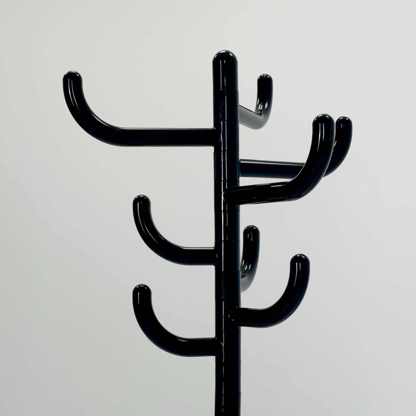 Mid-Century Postmodern black Coat Stand by Rutger Andersson for IKEA, 1980s Sweden –