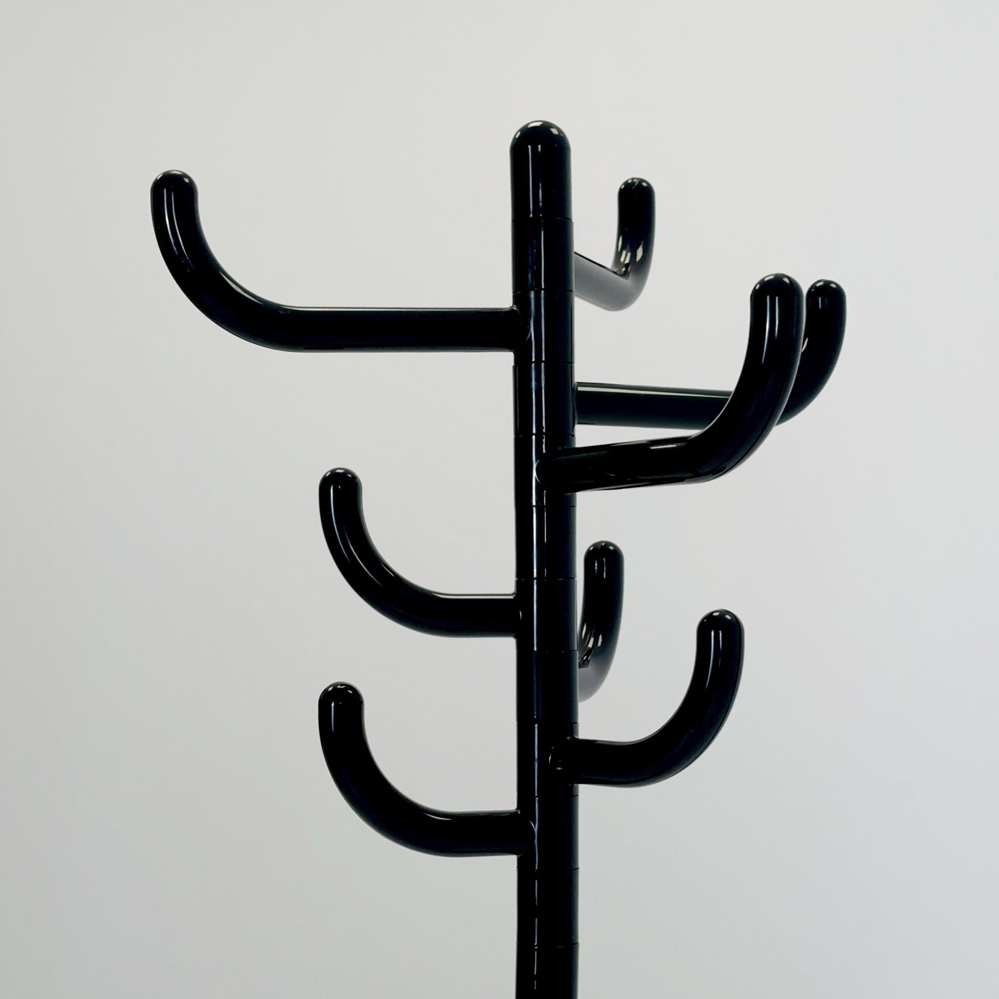 Mid-Century Postmodern black Coat Stand by Rutger Andersson for IKEA, 1980s Sweden –