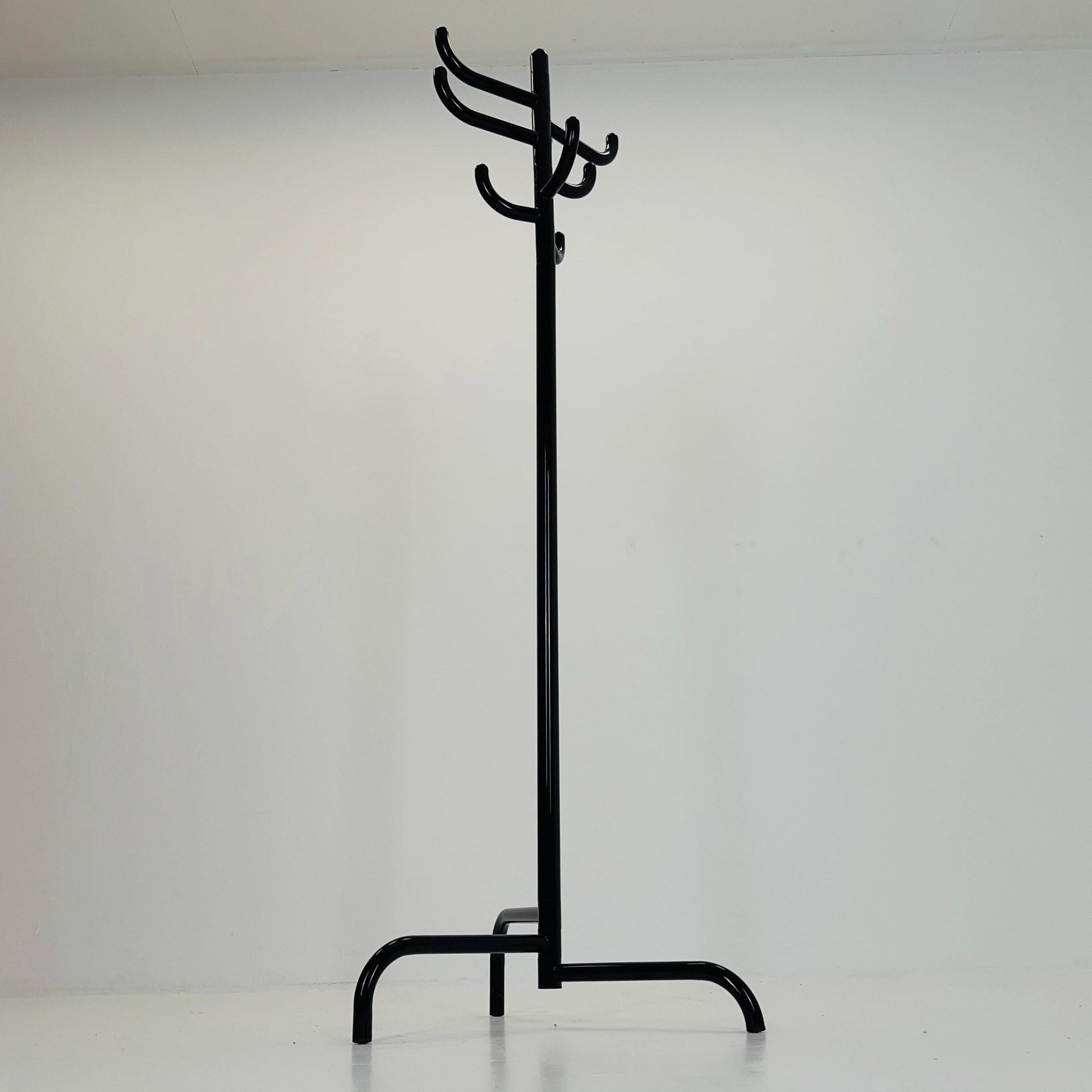 Mid-Century Postmodern black Coat Stand by Rutger Andersson for IKEA, 1980s Sweden –