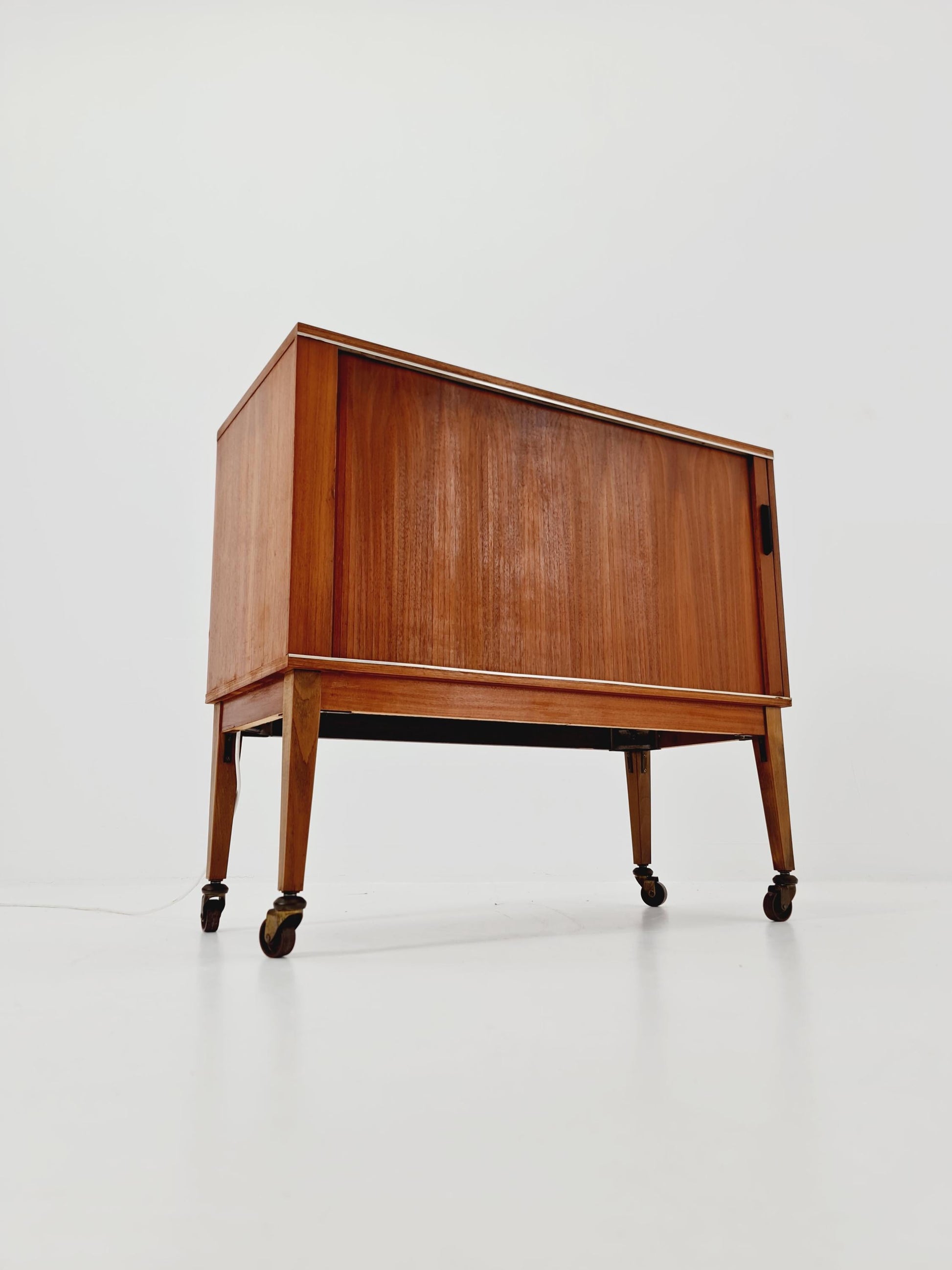 Rare Mid century walnut German bar/ sideboard, 1950s
