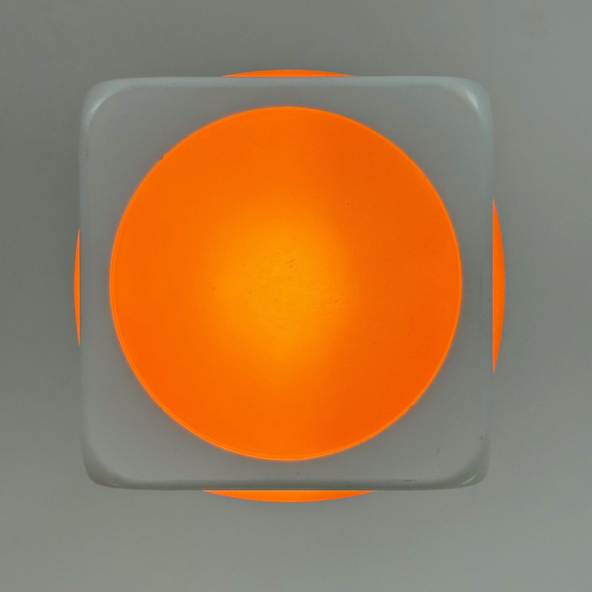 Cubic Space Age Pendant Lamp by Lars Schöler for Hoyrup, Denmark, 1970s