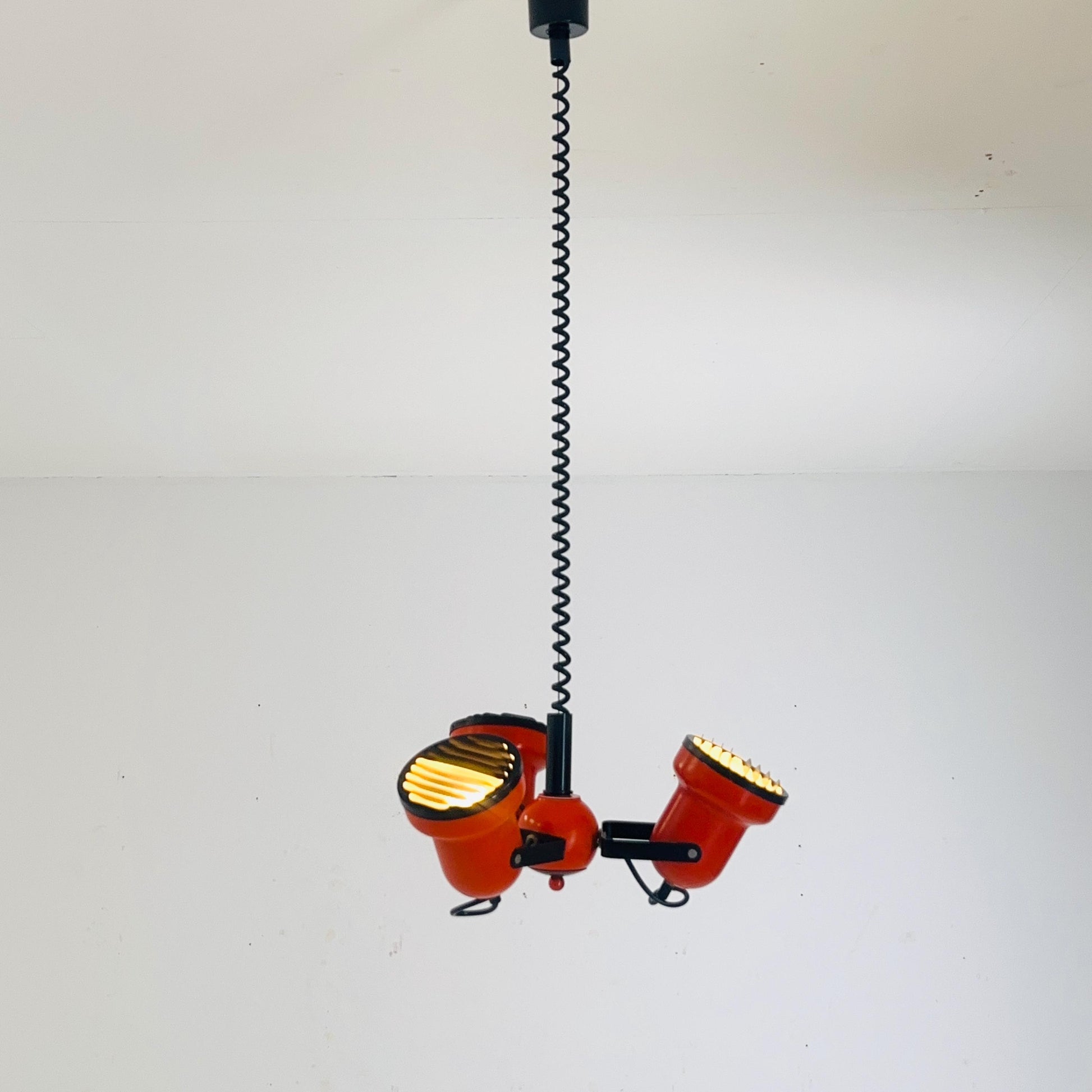 Space Age Pendant Lamp by Richard Essig 1970s Germany
