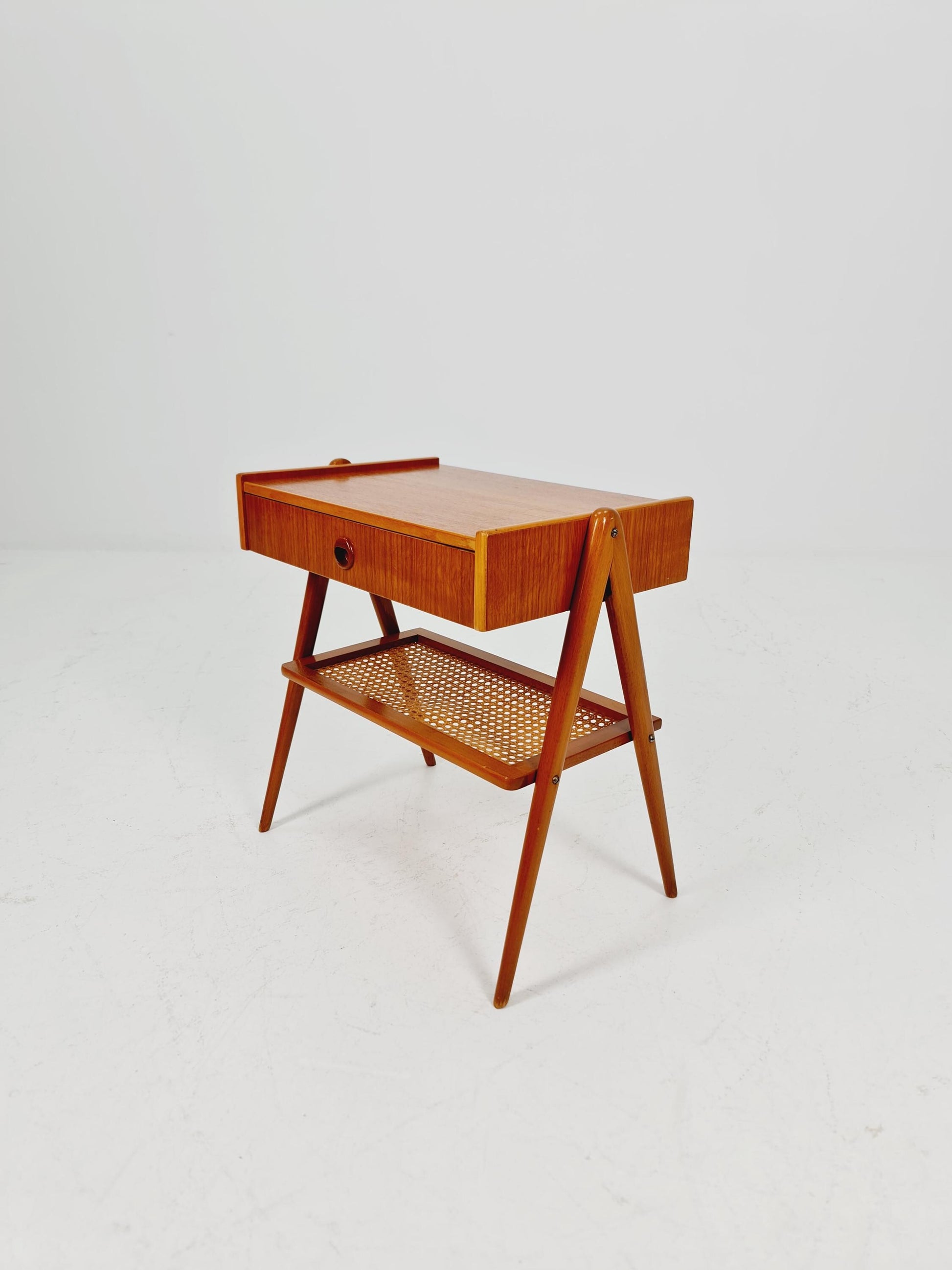 Mid century Danish teak side tables/ Bedside tables/ Nightstand, Denmark, 1960s,
