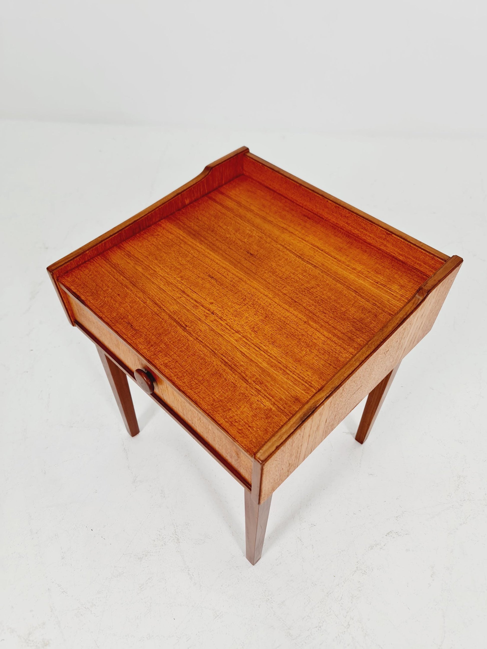 Danish MidCentury teak nightstand / bedside tables, 1960s