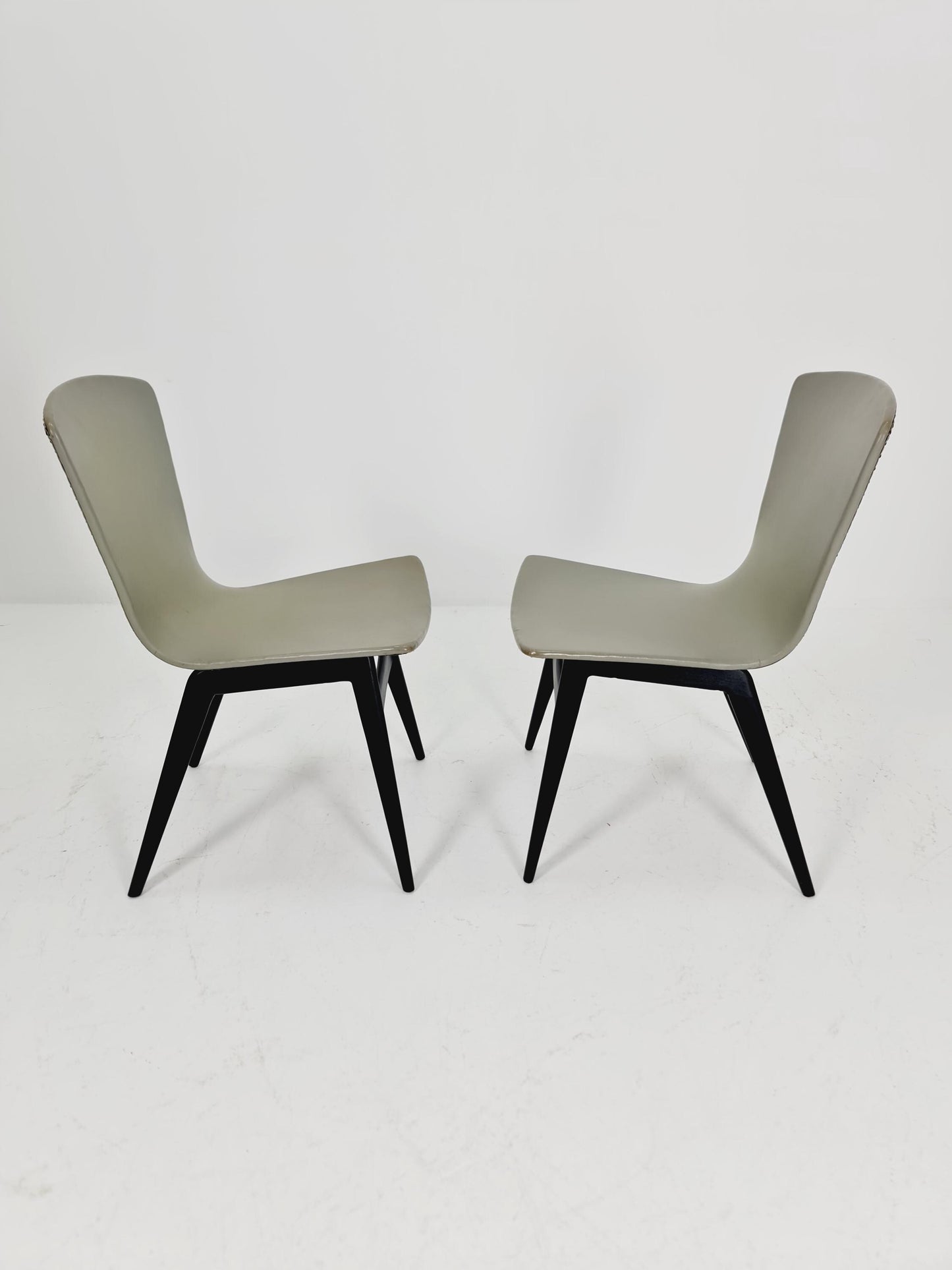 German tub chairs 667 By Eddie Harlis for Thonet , 1960s, set of 2