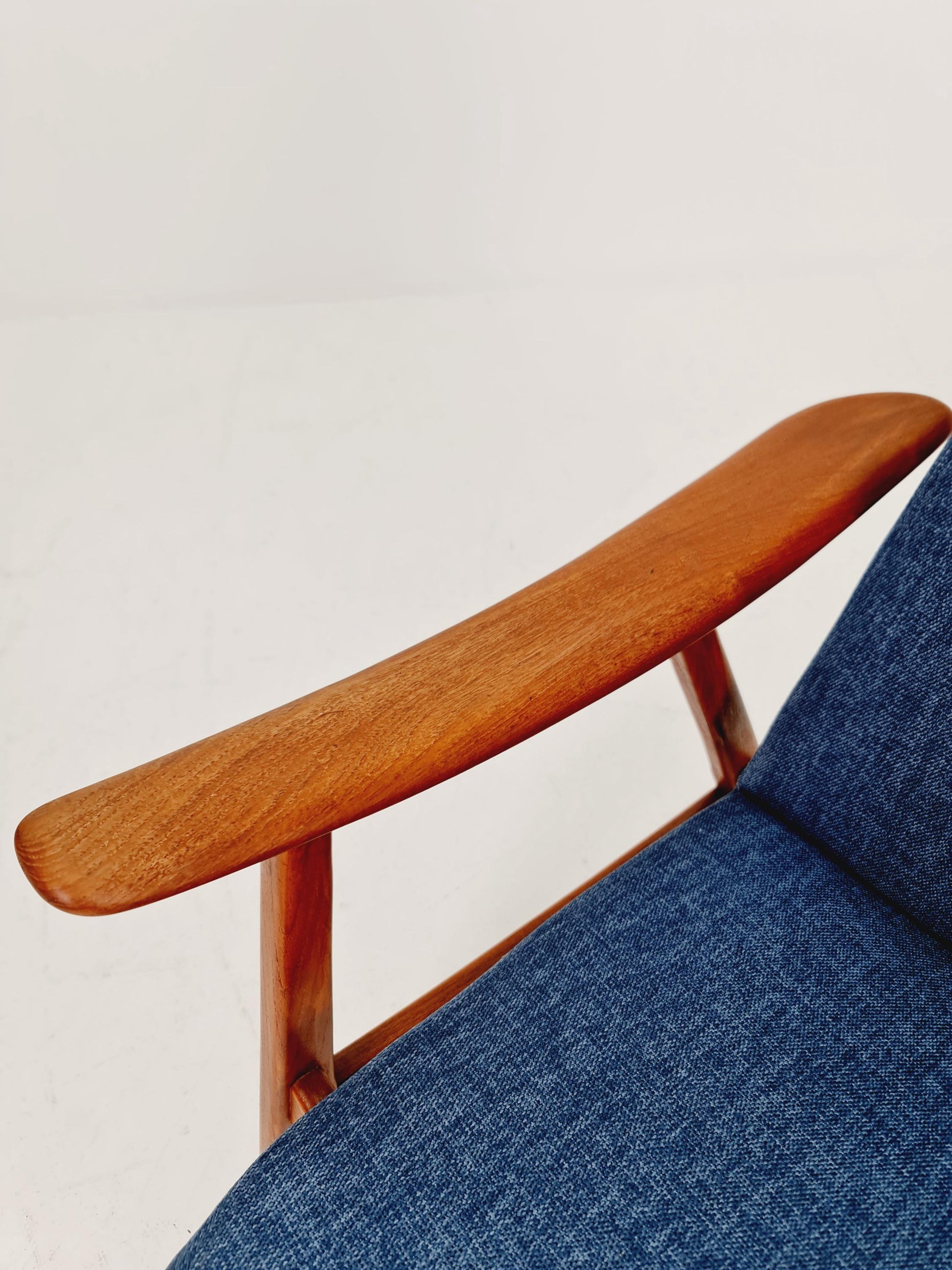 Rare Mid-century vintage Danish Lounge chair, 1960s