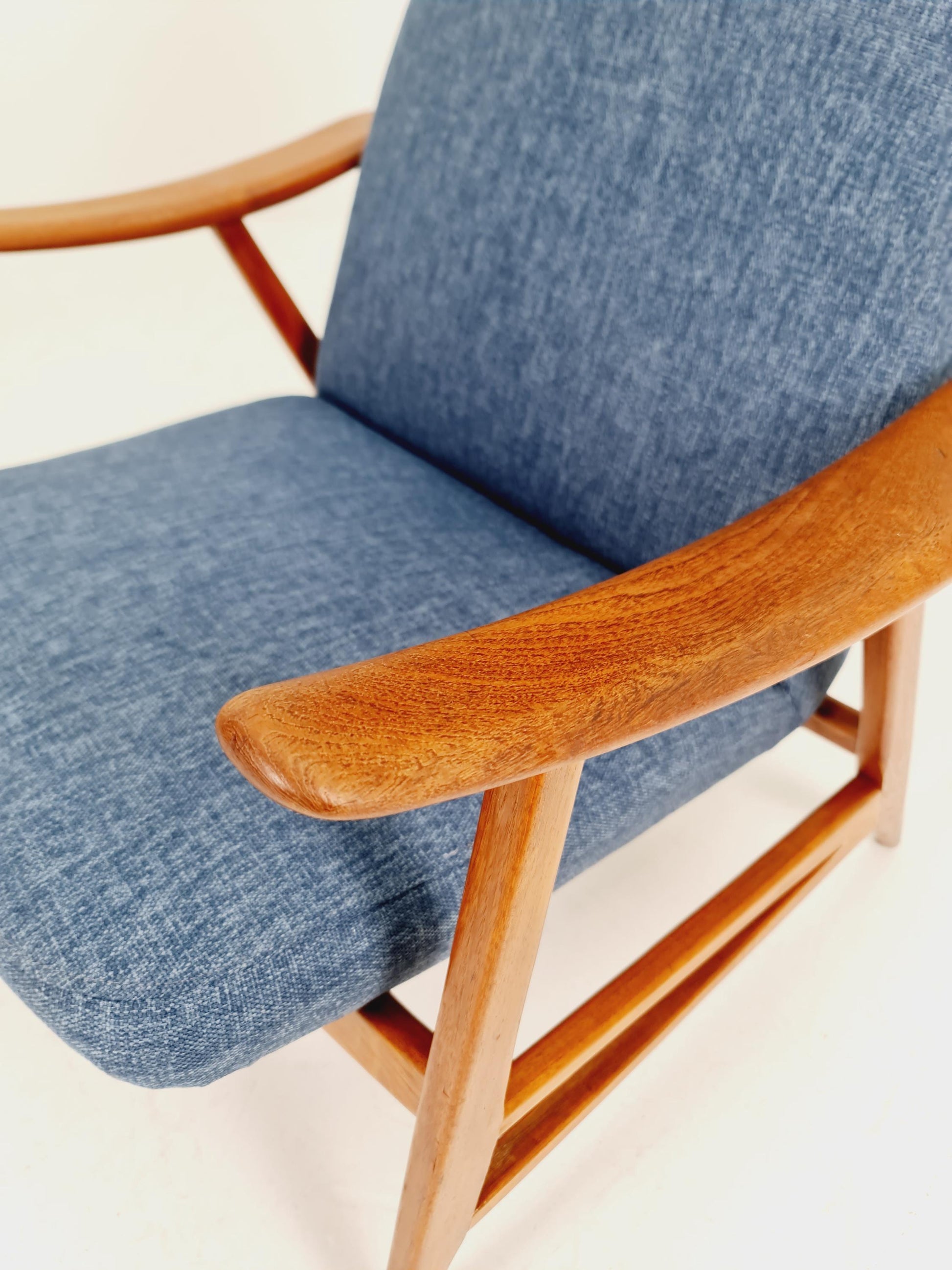 Rare Mid-century vintage Danish Lounge chair, 1960s
