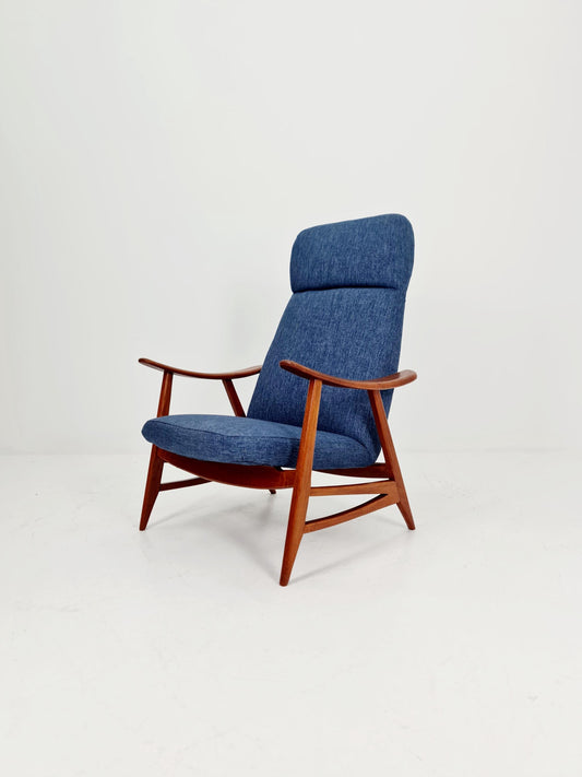 Rare Mid-century vintage Danish Lounge chair, 1960s