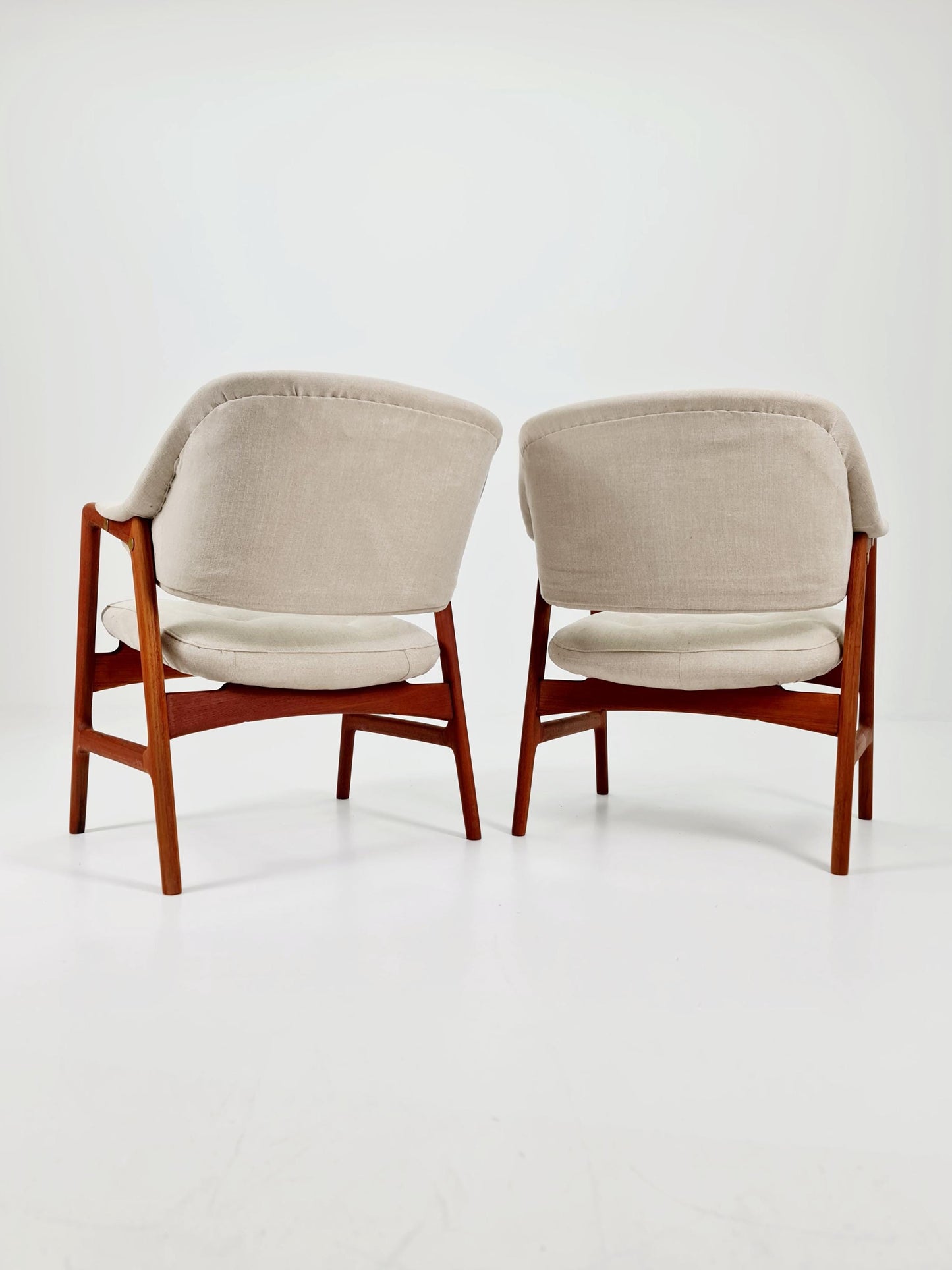 Danish Modern Teak Armchair BY Ingmar Relling for Westnofa Set of 2 , 1960s