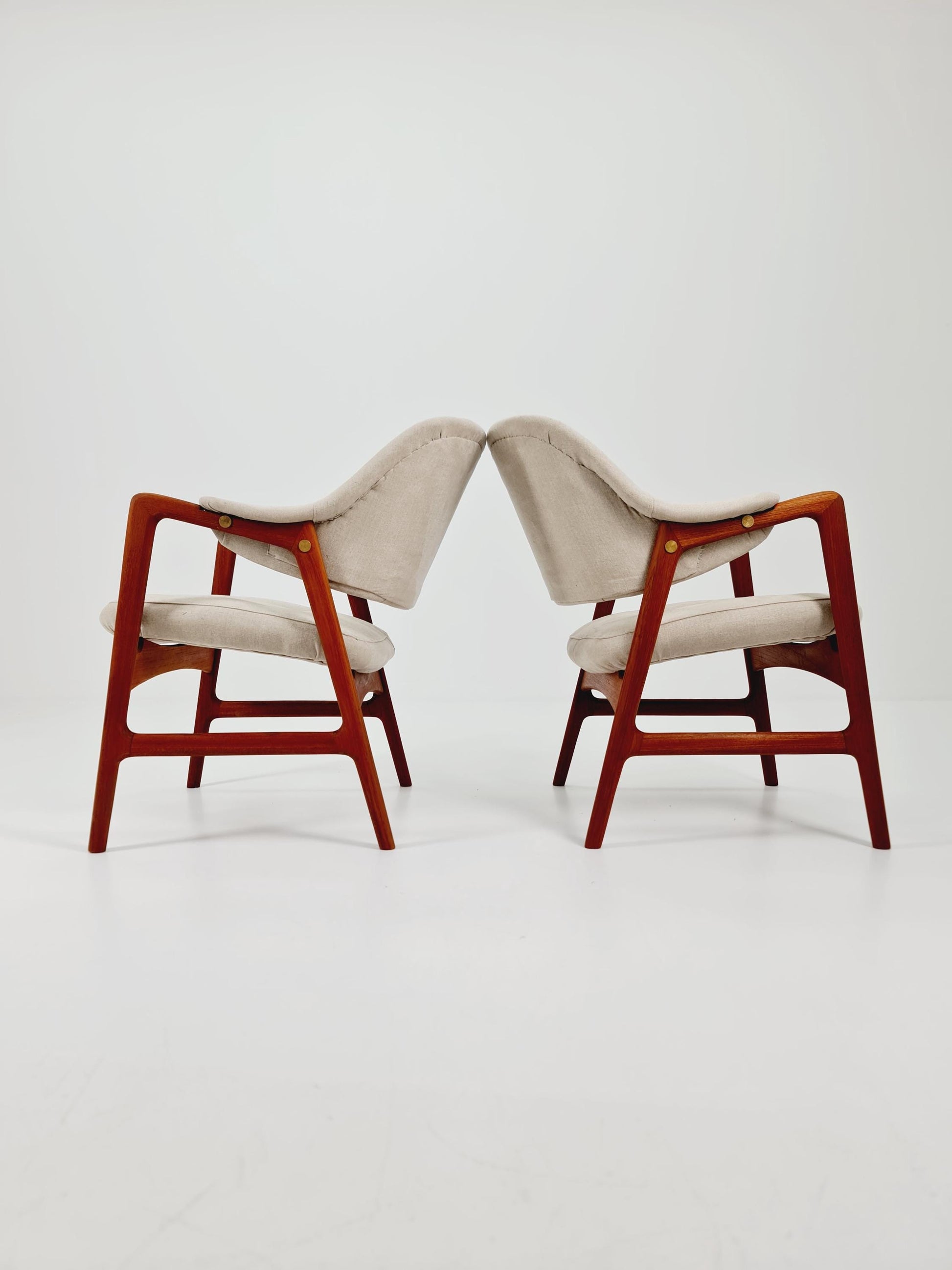 Danish Modern Teak Armchair BY Ingmar Relling for Westnofa Set of 2 , 1960s
