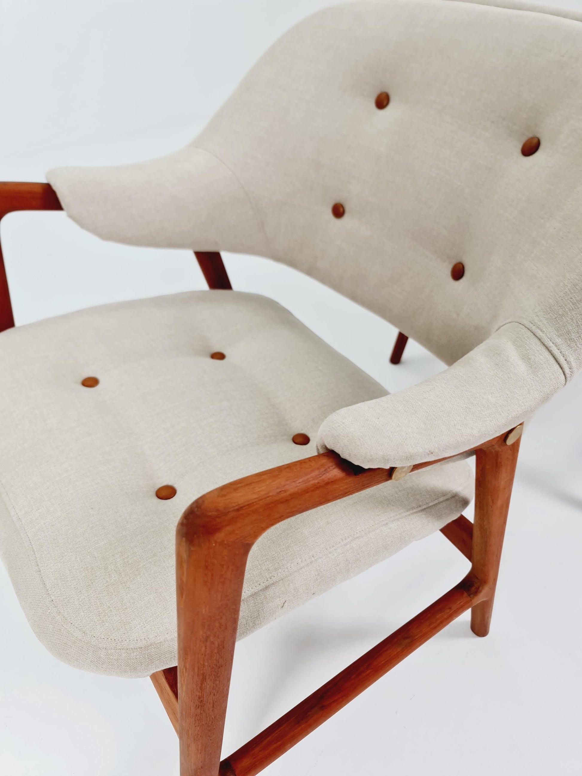 Danish Modern Teak Armchair BY Ingmar Relling for Westnofa Set of 2 , 1960s