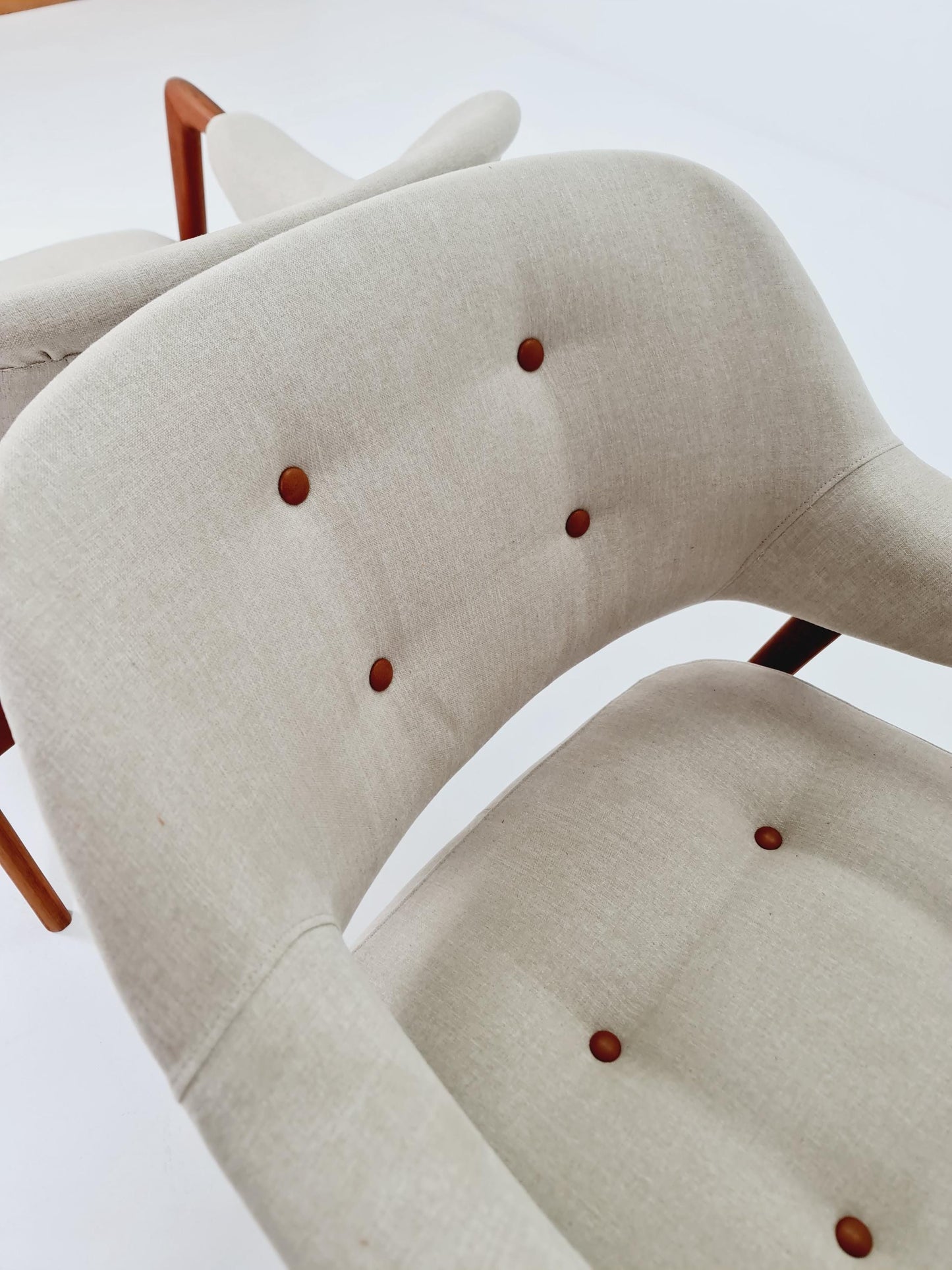 Danish Modern Teak Armchair BY Ingmar Relling for Westnofa Set of 2 , 1960s