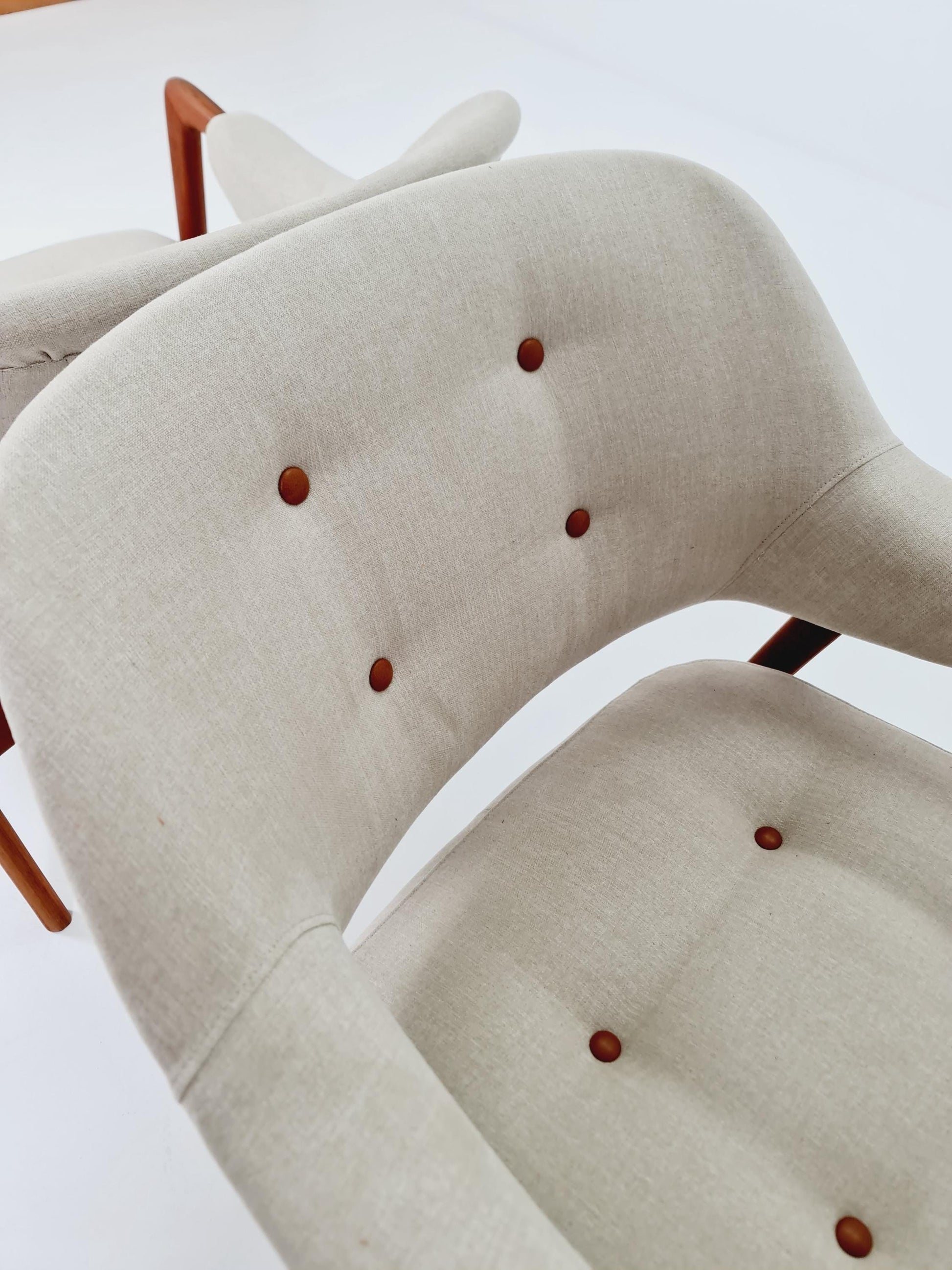 Danish Modern Teak Armchair BY Ingmar Relling for Westnofa Set of 2 , 1960s