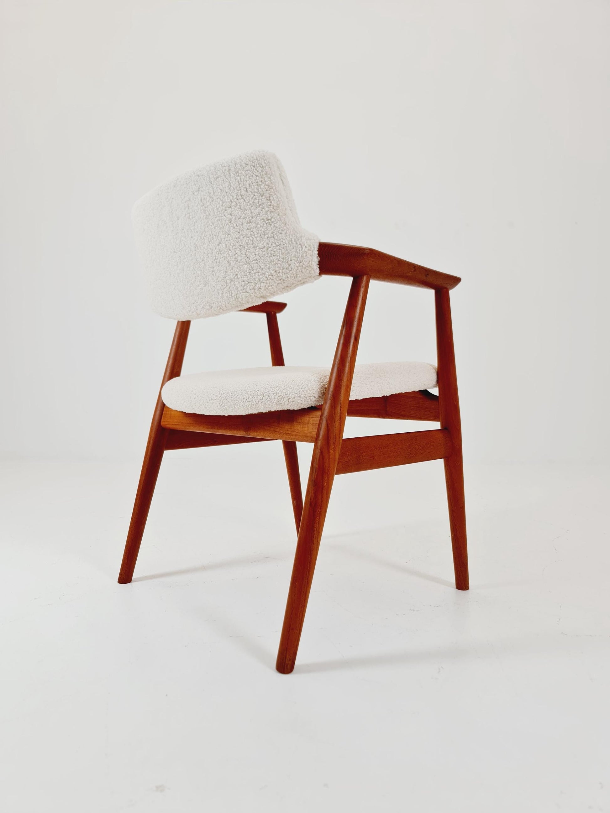 Mid century Danish Teak armchair by ERIK KIRKEGAARD for Glostrup from the 60s