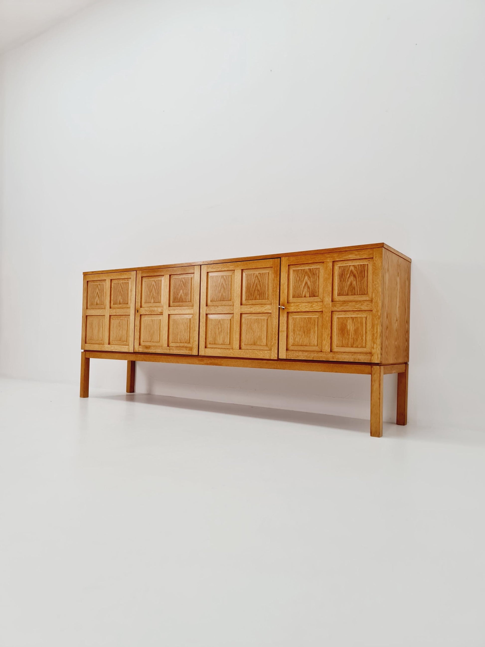 Mid century Danish oak Sideboard by EKA 1960s