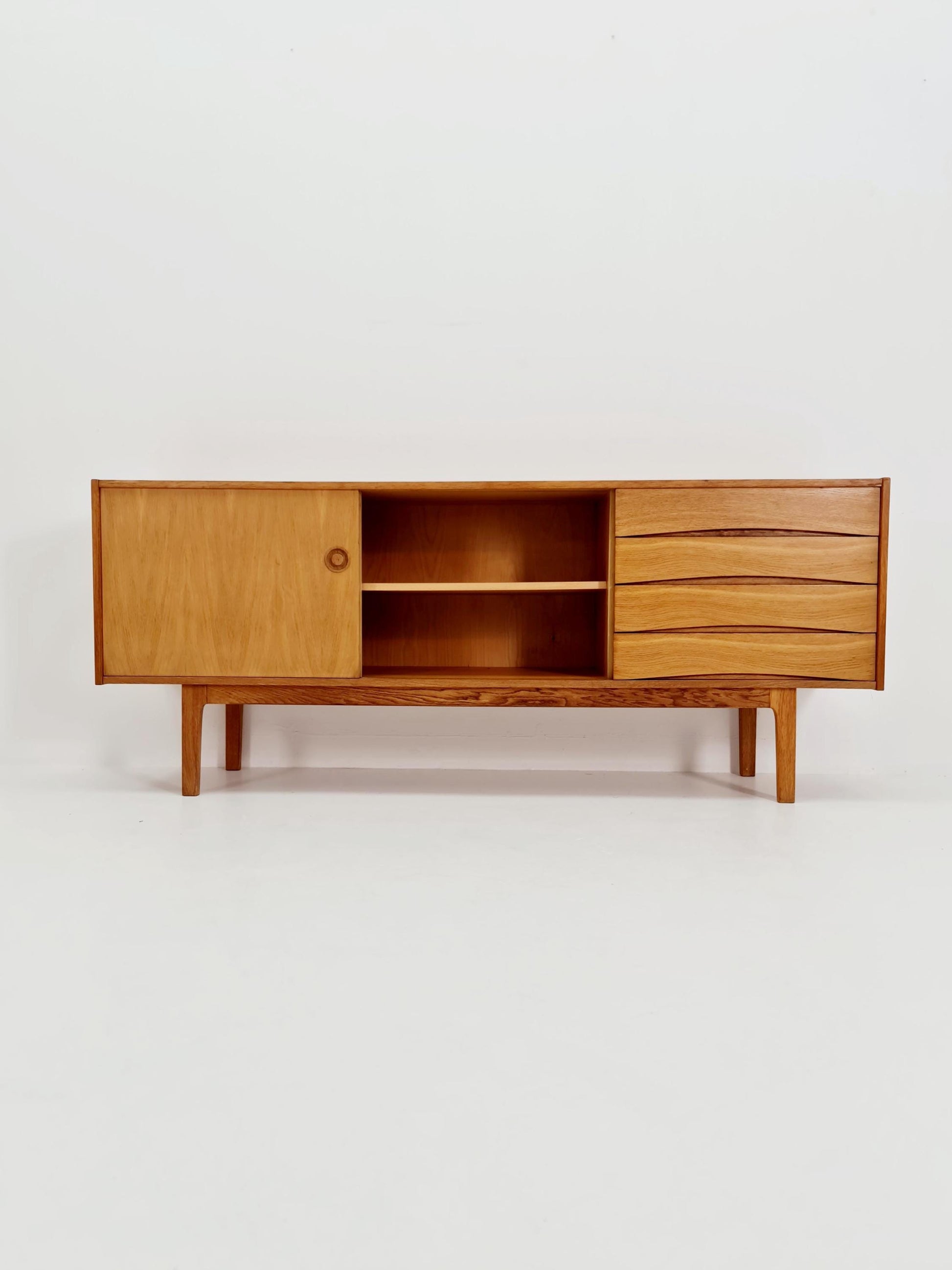 Mid century Swedish oak Sideboard by Erik Wörtz, 1960s