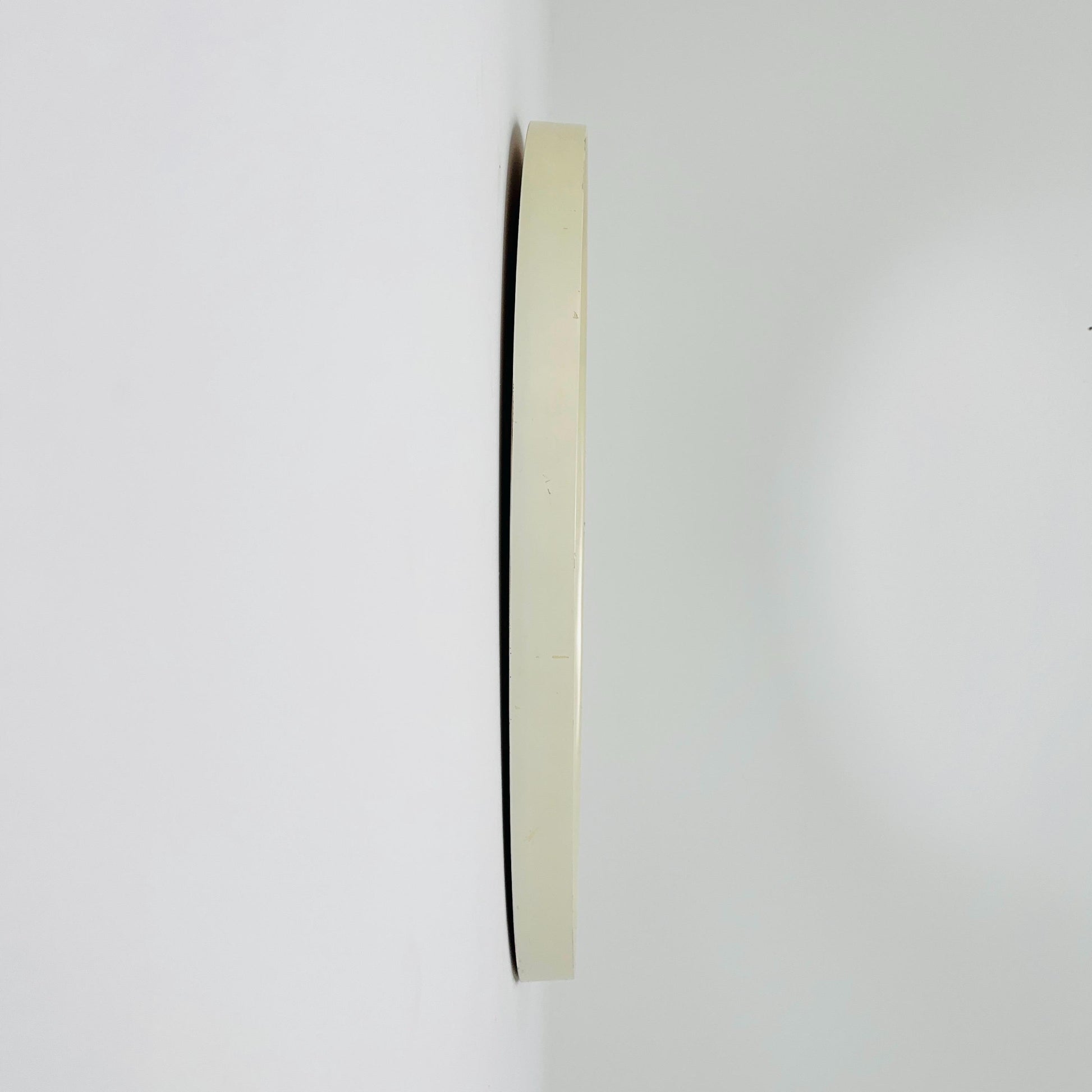 Space Age Mid-Century Oval Wall Mirror, 1970s Italy