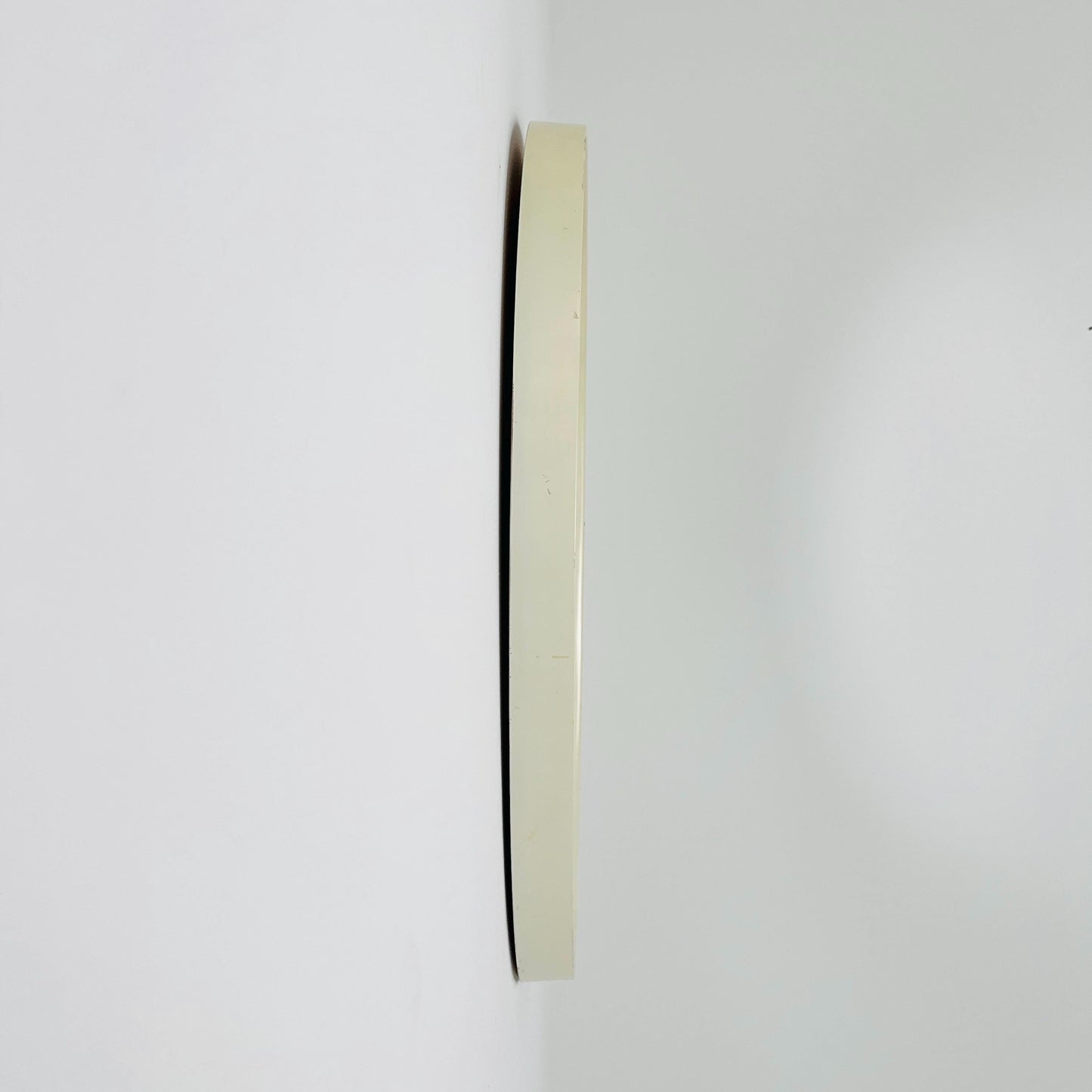 Space Age Mid-Century Oval Wall Mirror, 1970s Italy
