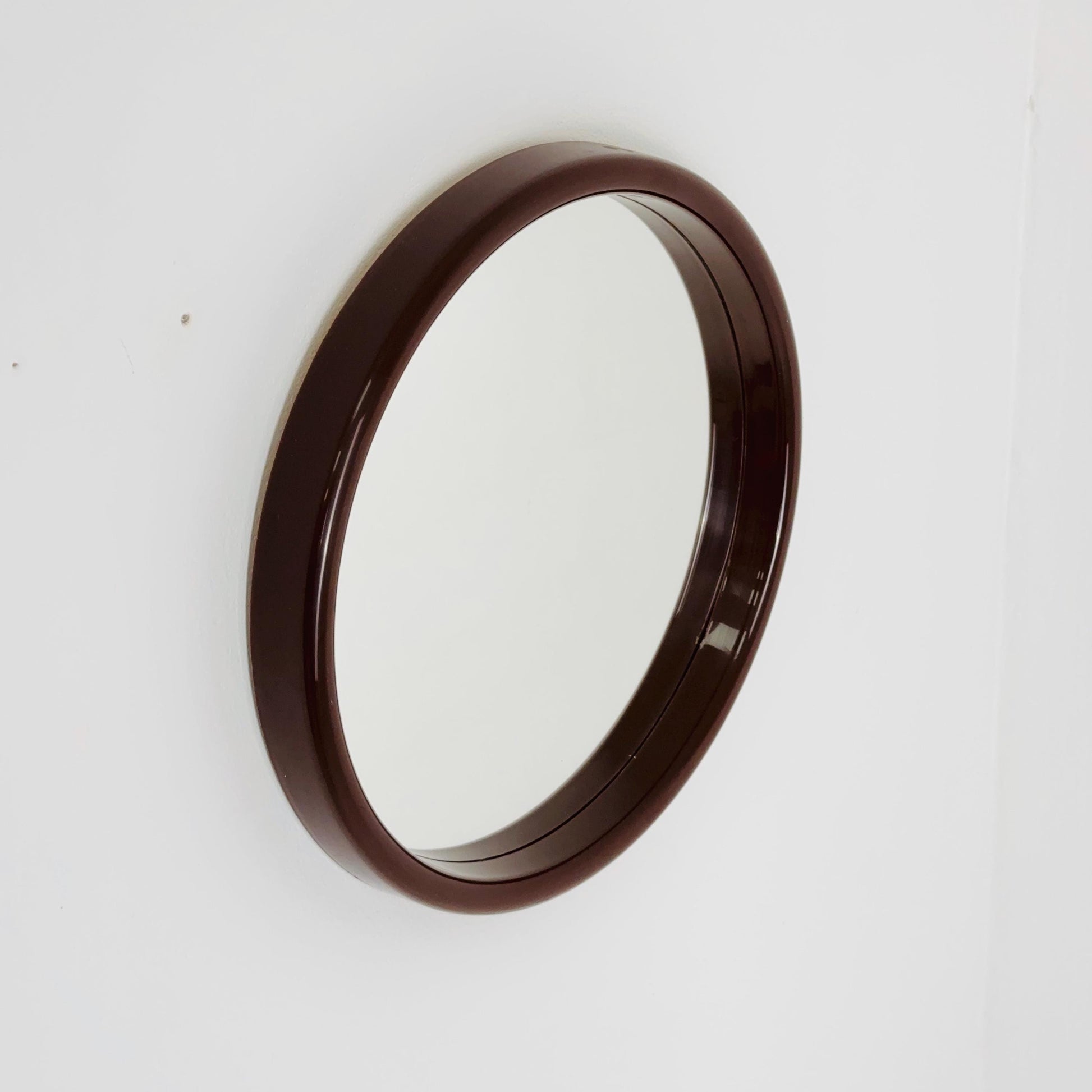 Mid-Century Round Wall Mirror by Syla, 1970s France