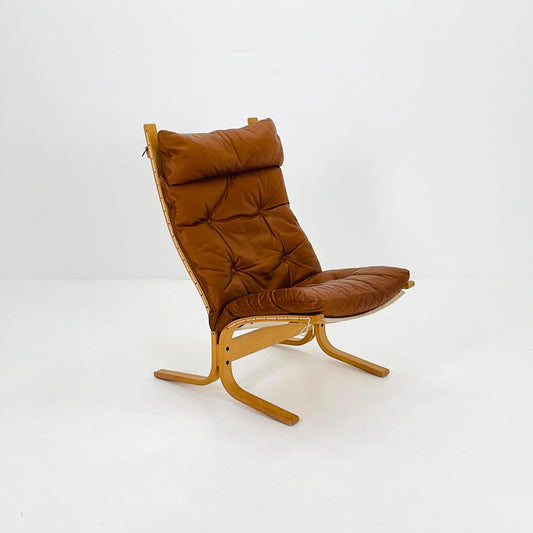 Mid century lounge chair “Siesta” by Ingmar Relling, Westnofa Furniture, Norway. 1960s