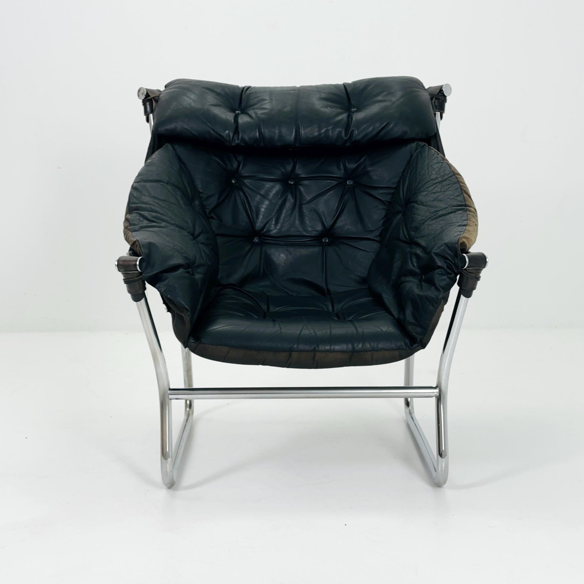 Mid-Century Trega Lounge Chair by Tormod Alaes for Sorliemobler Denmark 1980s