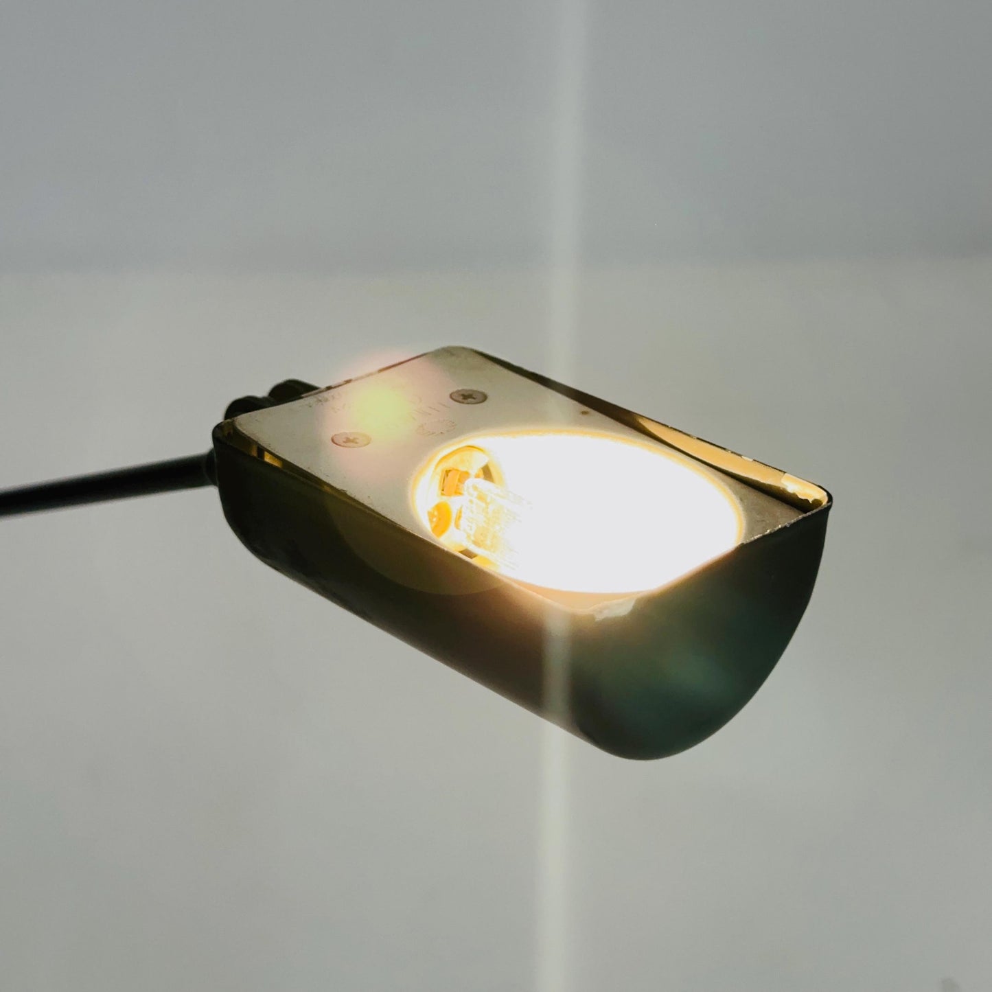 Mid century Daphine black Table Lamp by Tommaso Cimini for Lumina – Italy, 1980s
