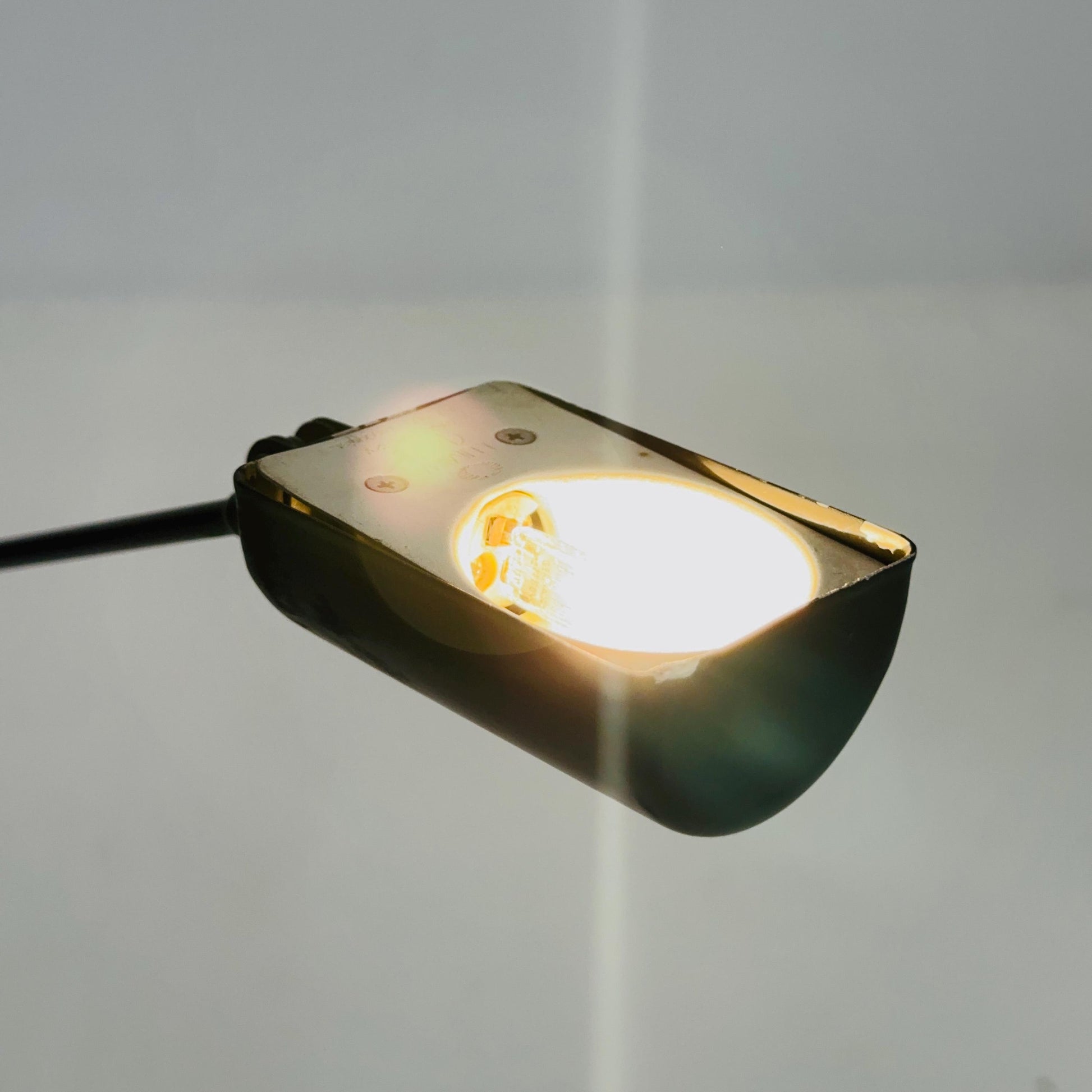 Mid century Daphine black Table Lamp by Tommaso Cimini for Lumina – Italy, 1980s