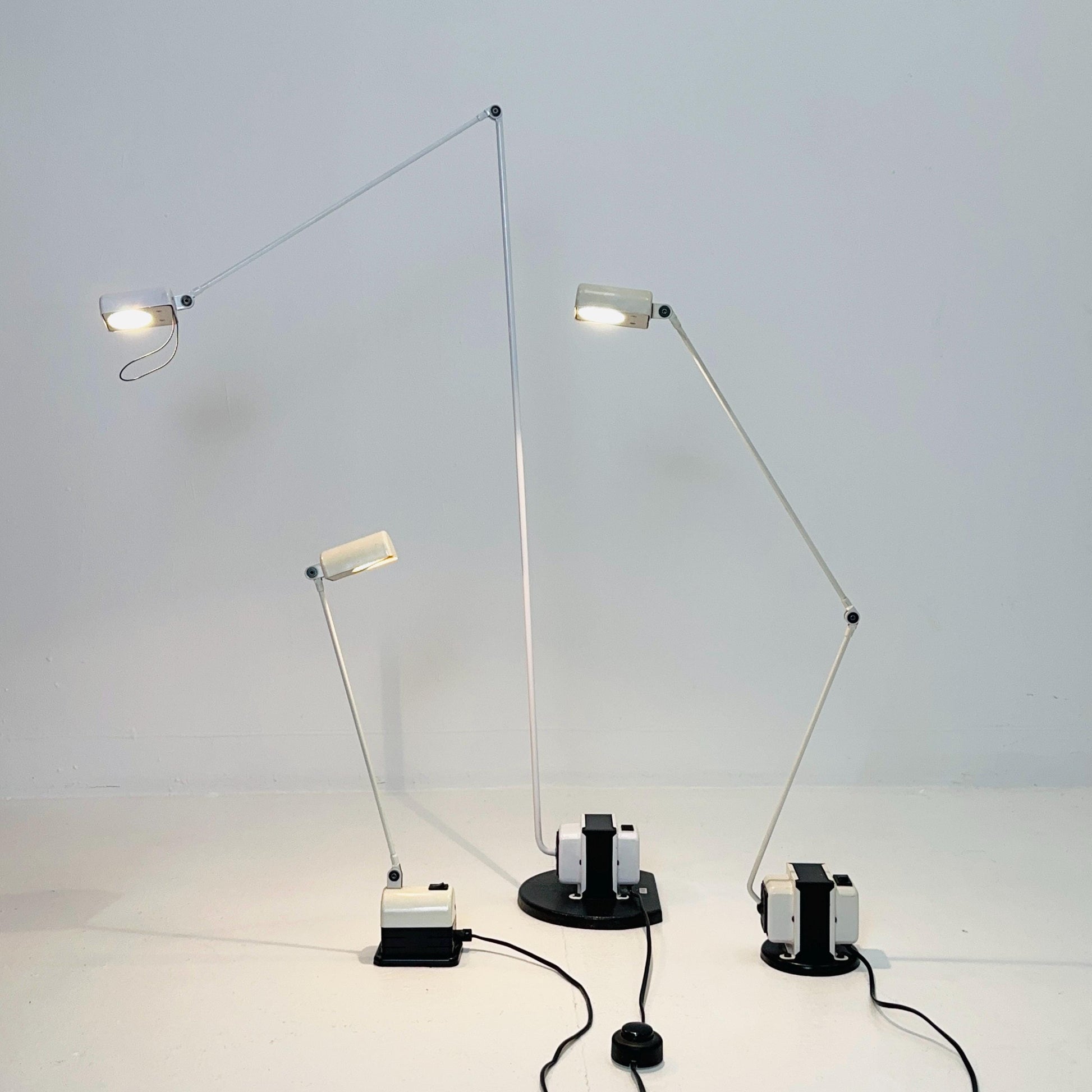 Mid century Daphine Floor/Table Lamp by Tommaso Cimini for Lumina – Italy, 1980s
