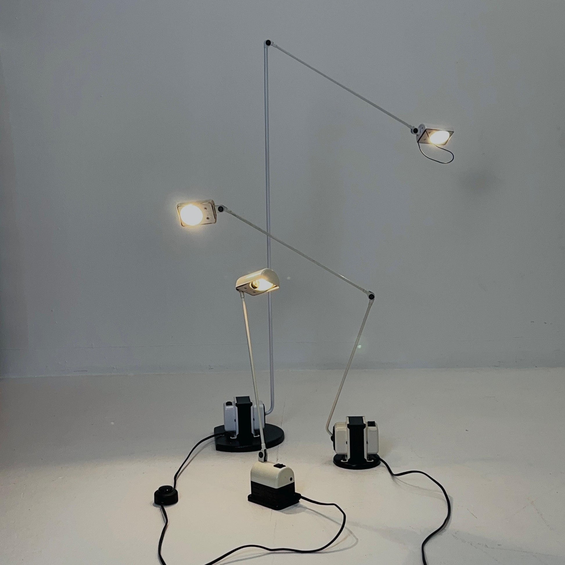 Mid century Daphine Floor/Table Lamp by Tommaso Cimini for Lumina – Italy, 1980s