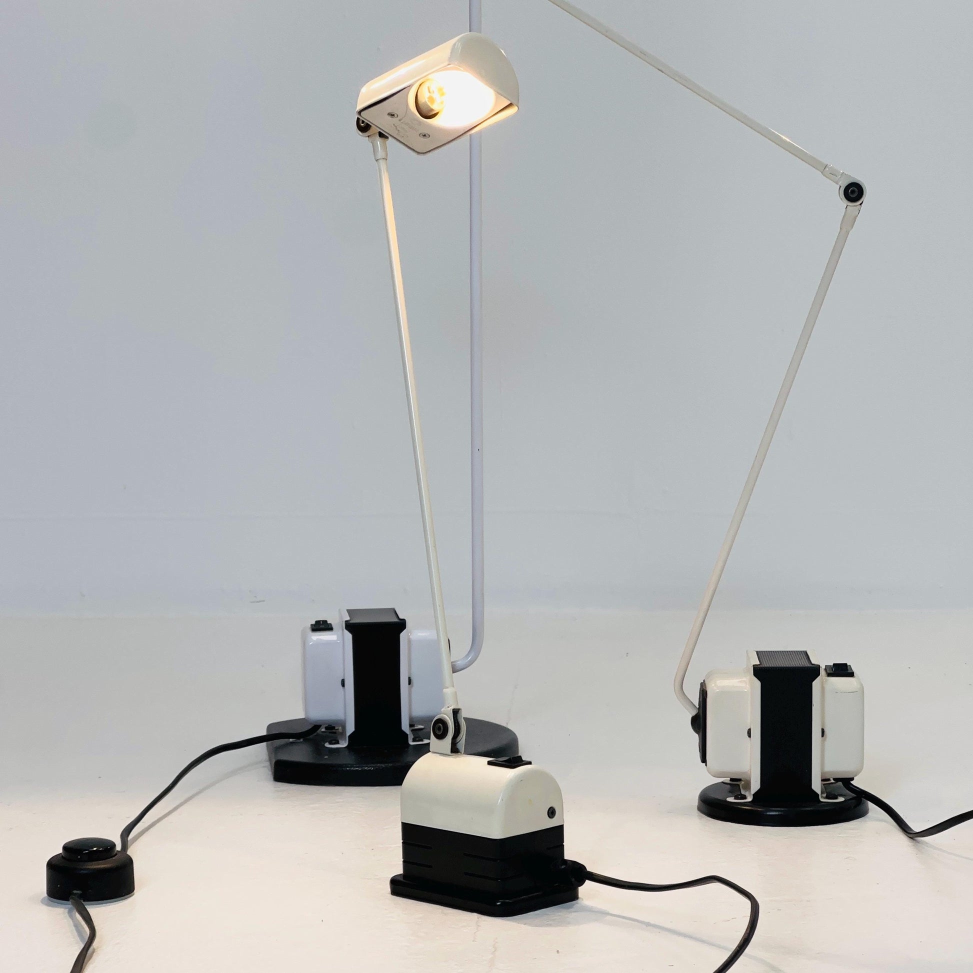 Mid century Daphine Floor/Table Lamp by Tommaso Cimini for Lumina – Italy, 1980s