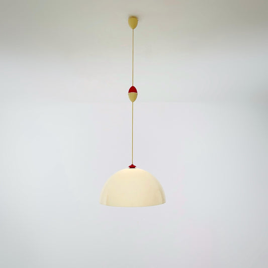 Mid Century Space Age Large Pendant Lamp 1970s Germany