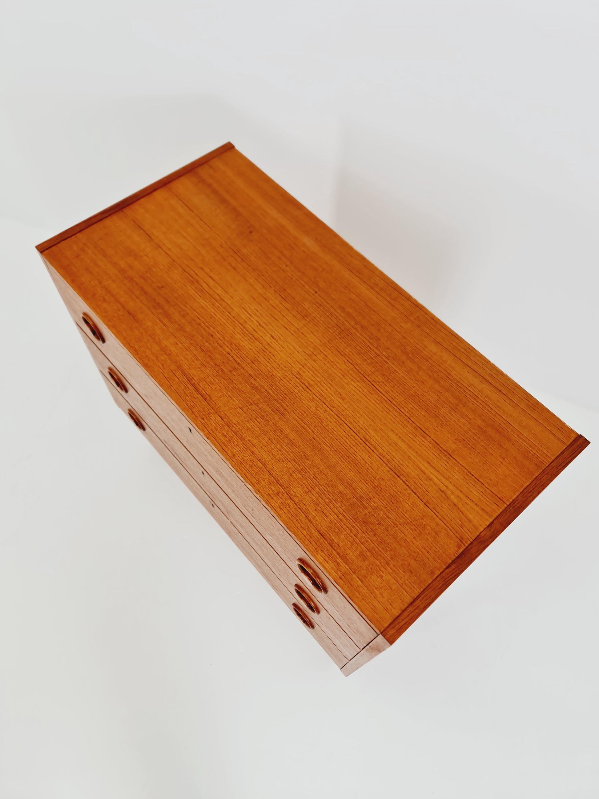 Midcentury danish design chest of drawers / drawer dresser /3 drawers cabinet, 1960s