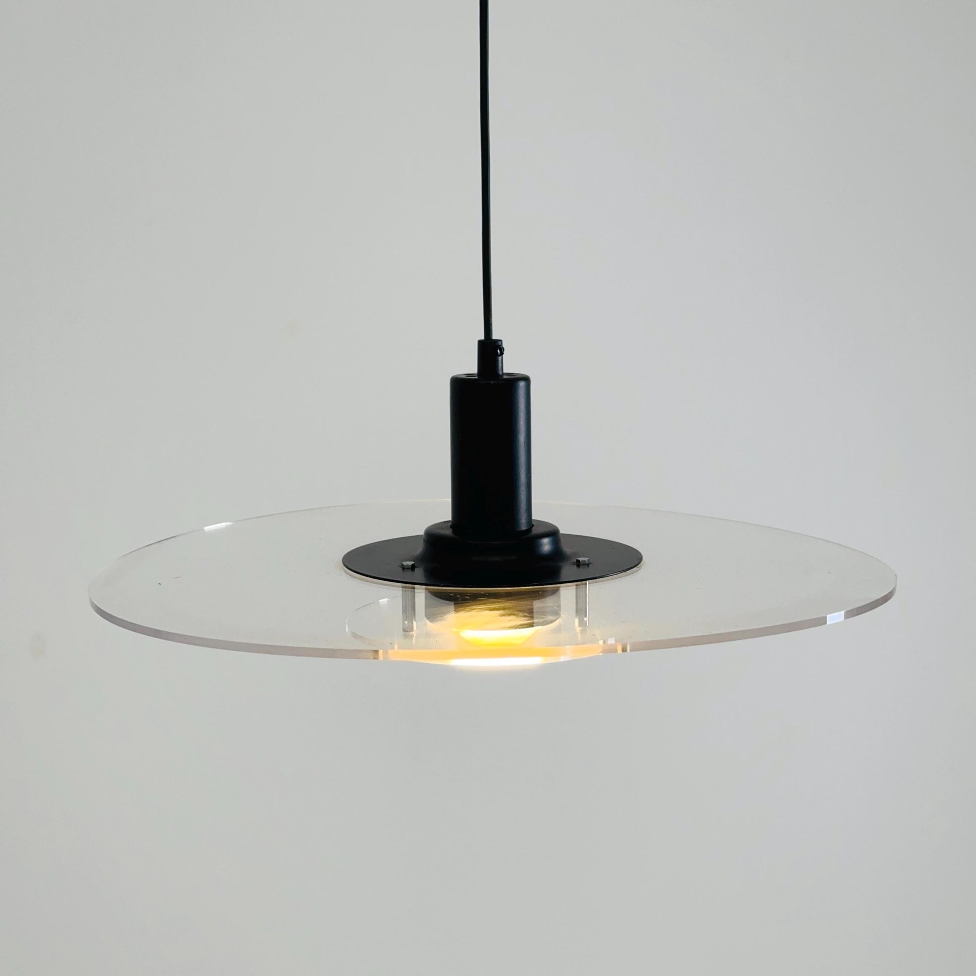 Mid Century Space Age T712 Ceiling Lamp by Ettore Sottsass for IKEA, 1970s Sweden