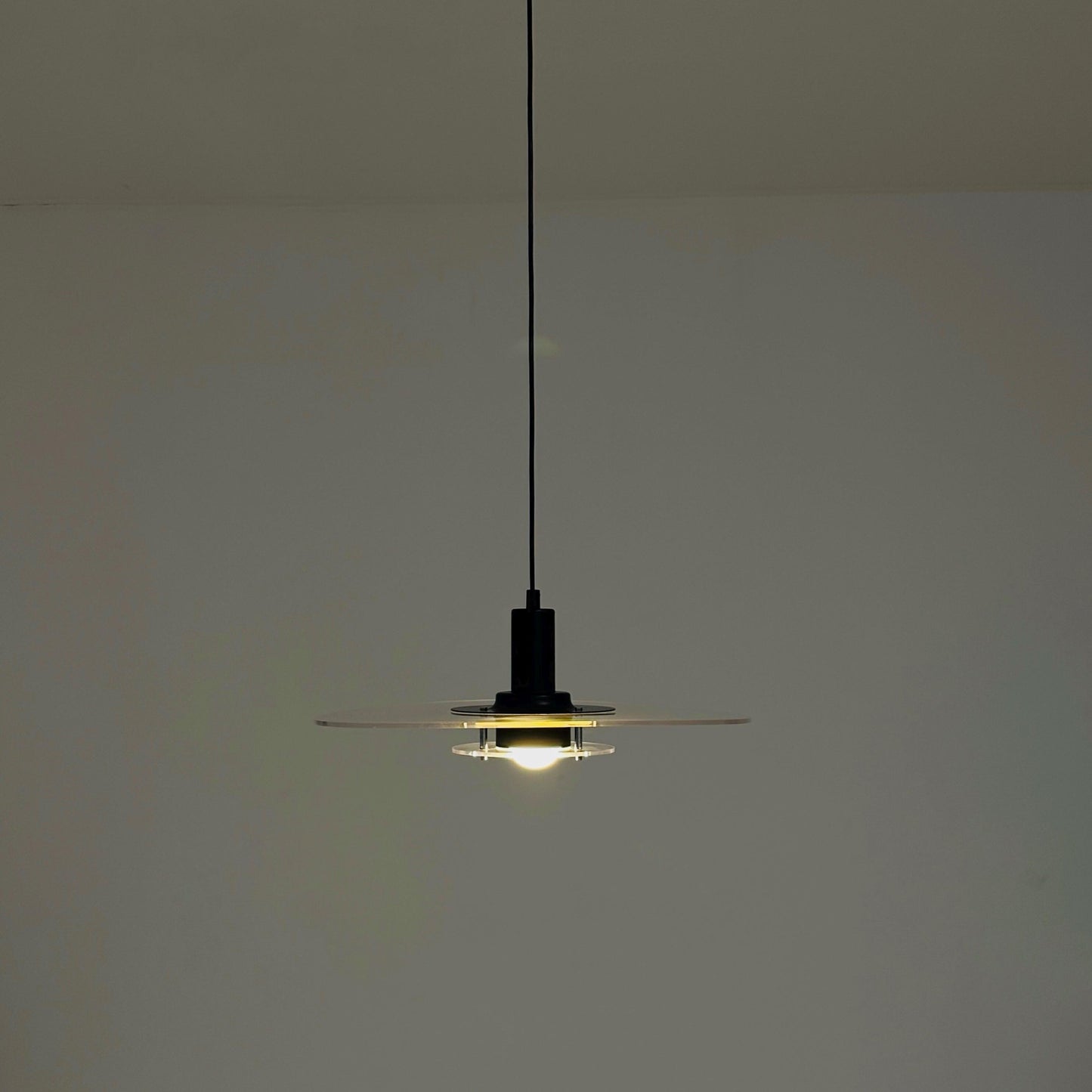 Mid Century Space Age T712 Ceiling Lamp by Ettore Sottsass for IKEA, 1970s Sweden