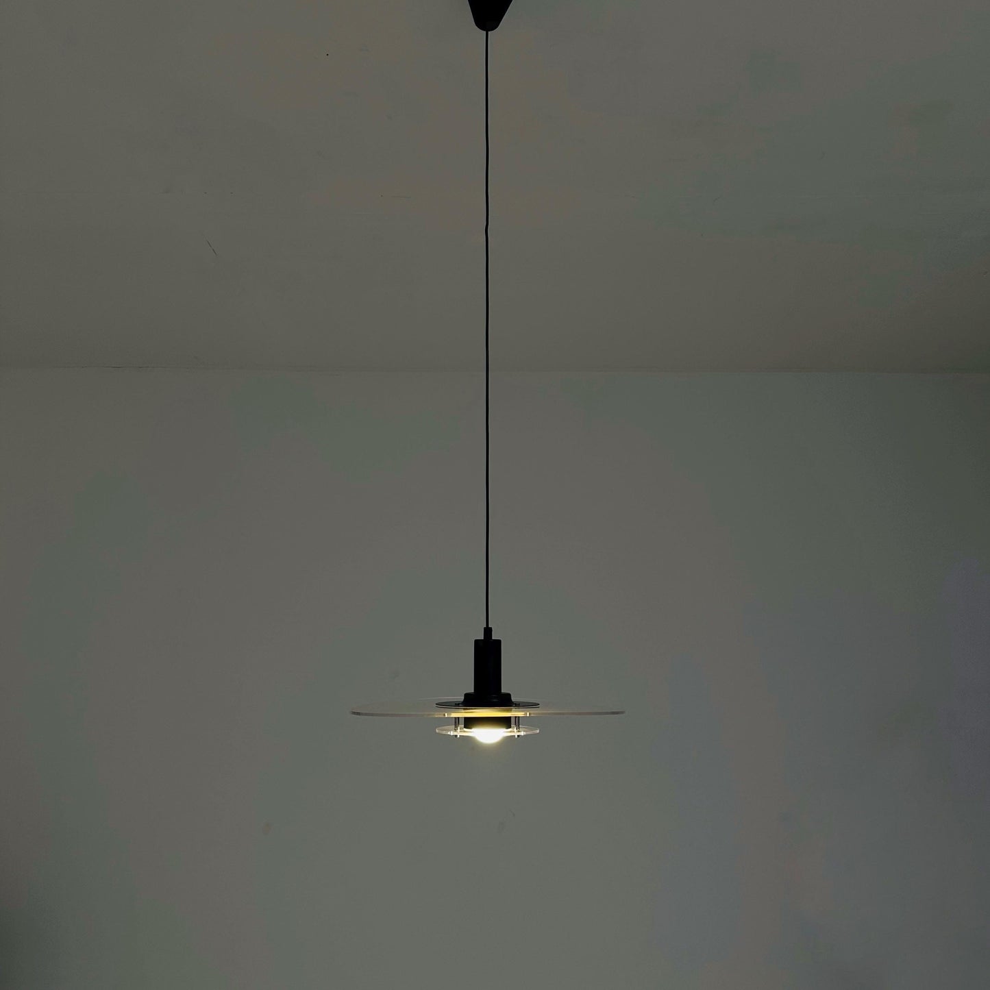 Mid Century Space Age T712 Ceiling Lamp by Ettore Sottsass for IKEA, 1970s Sweden