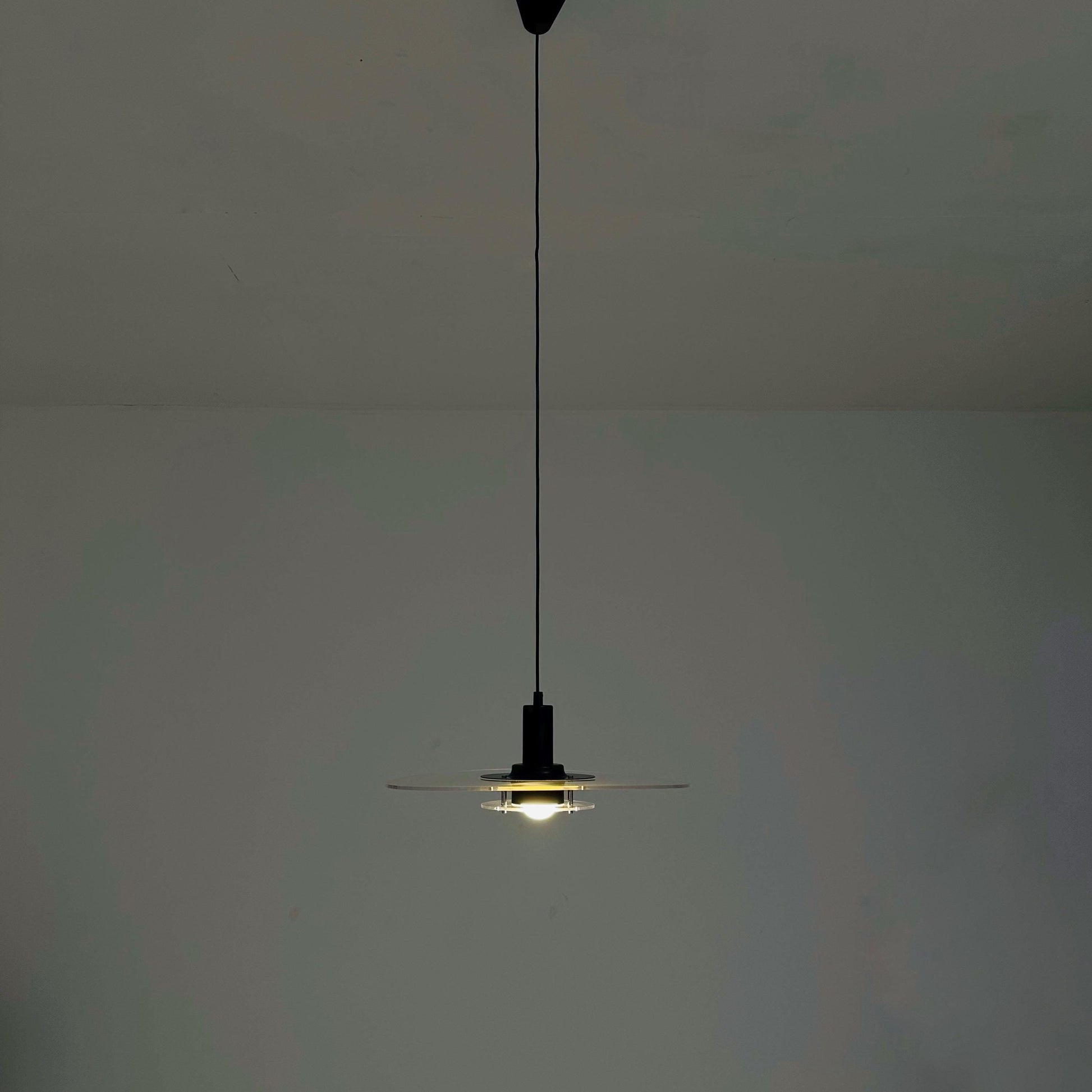 Mid Century Space Age T712 Ceiling Lamp by Ettore Sottsass for IKEA, 1970s Sweden