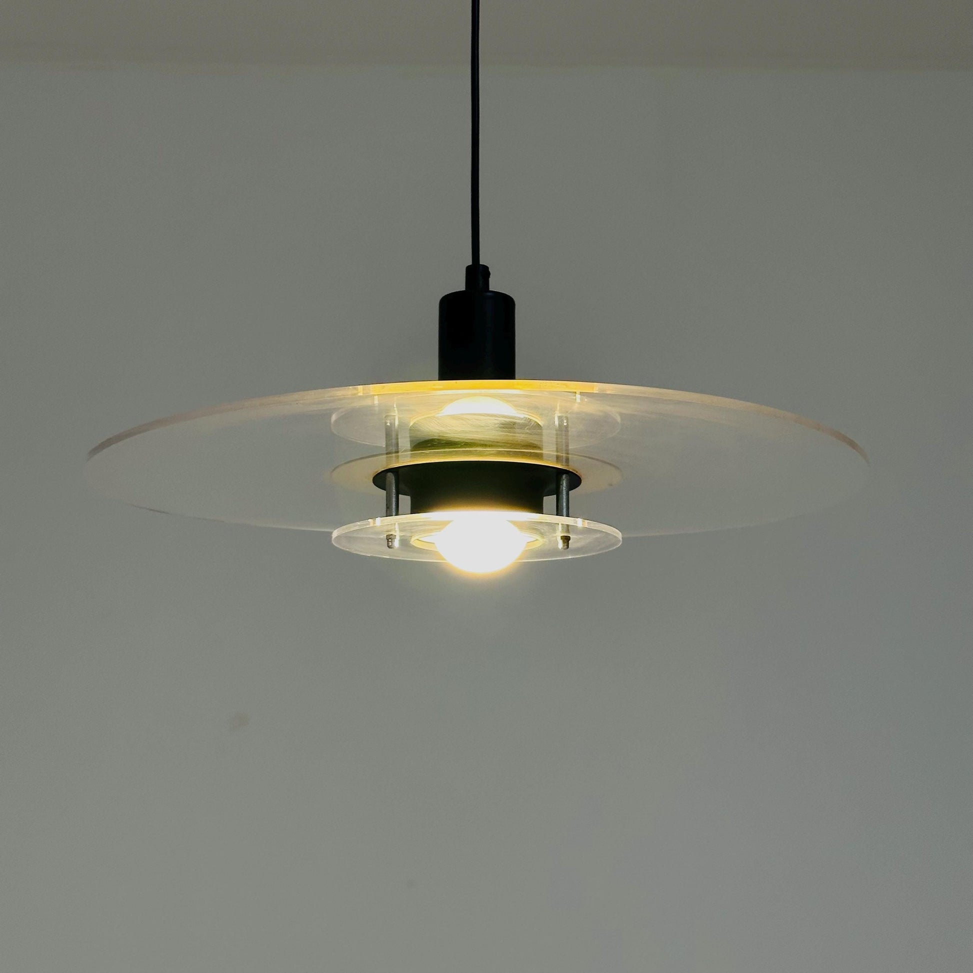 Mid Century Space Age T712 Ceiling Lamp by Ettore Sottsass for IKEA, 1970s Sweden