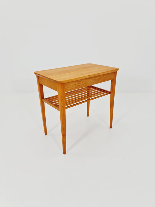 Danish Midcentury Ash wood side tables/ Bedside tables, 1960s