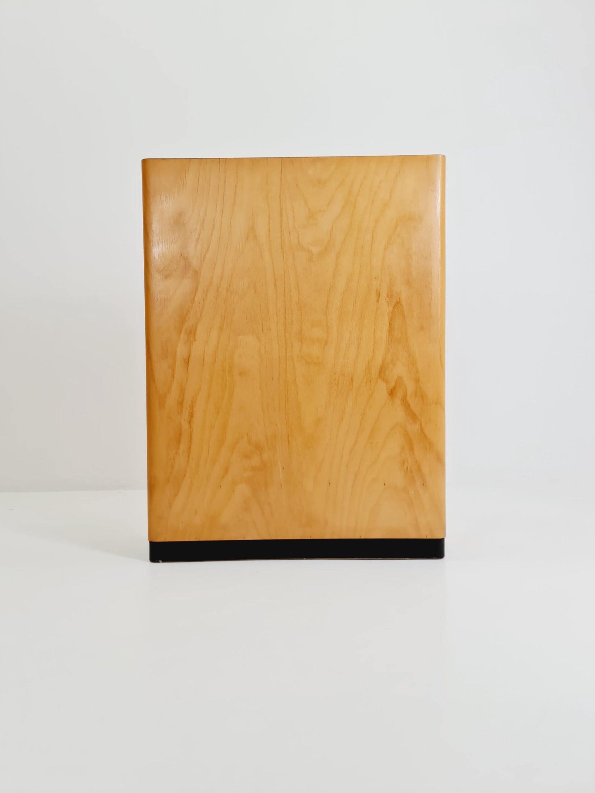 Bauhaus German roll document cabinet Wood by Koncord Möbel , 1930s
