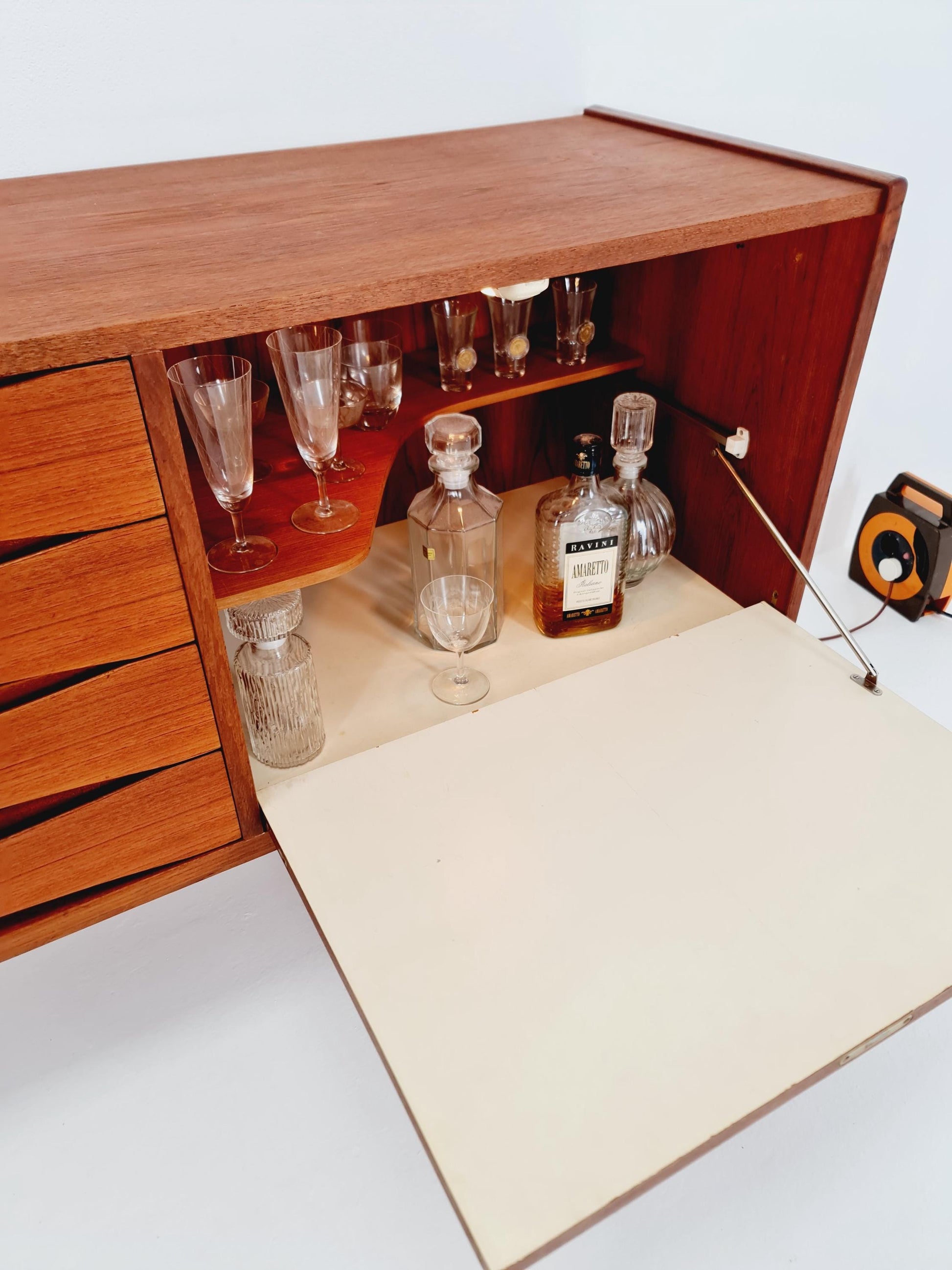Vintage Mid century Danish Sideboard by Axel Christensen for ACO Mobler, Denmark, 1960s