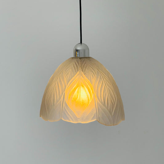 Mid century Peill & Putzler Leaf Pendant Light | 1970s Germany