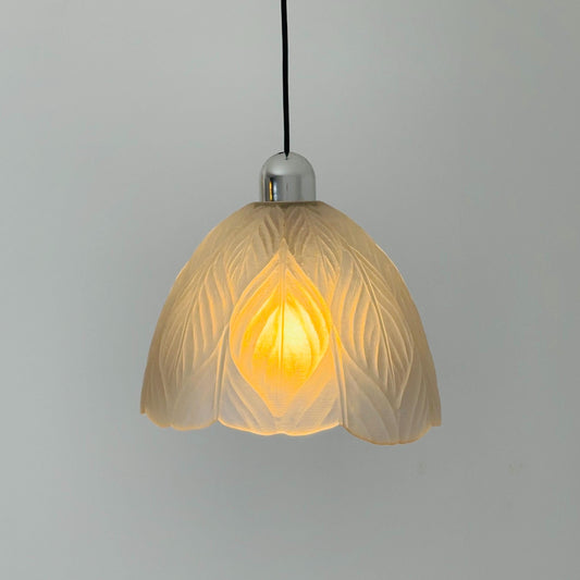 Mid century Peill & Putzler Leaf Pendant Light | 1970s Germany