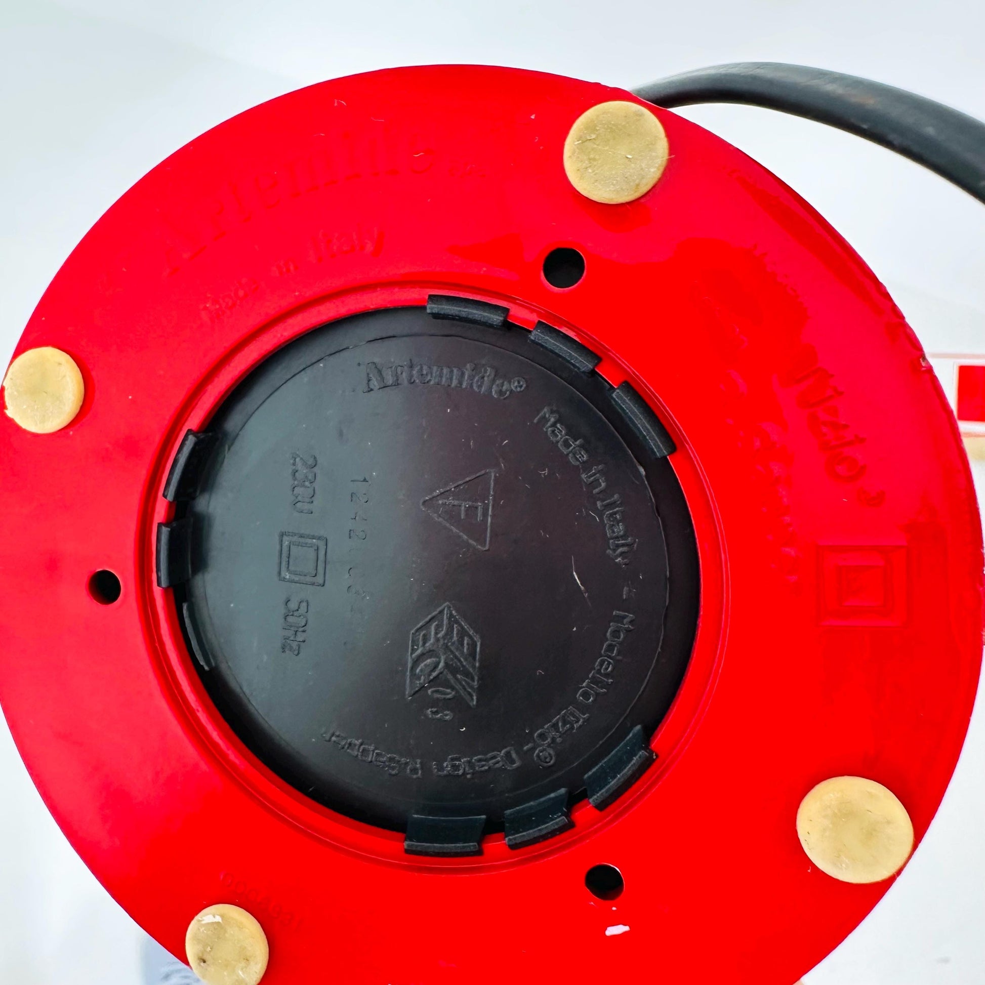 Mid century Red Italian Tizio Table Lamp by Richard Sapper for Artemide – 1970s Italy