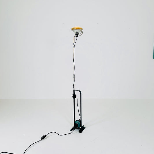 Mid-Century Italian Toio Floor Lamp by Castiglioni Brothers for Flos, 1960s